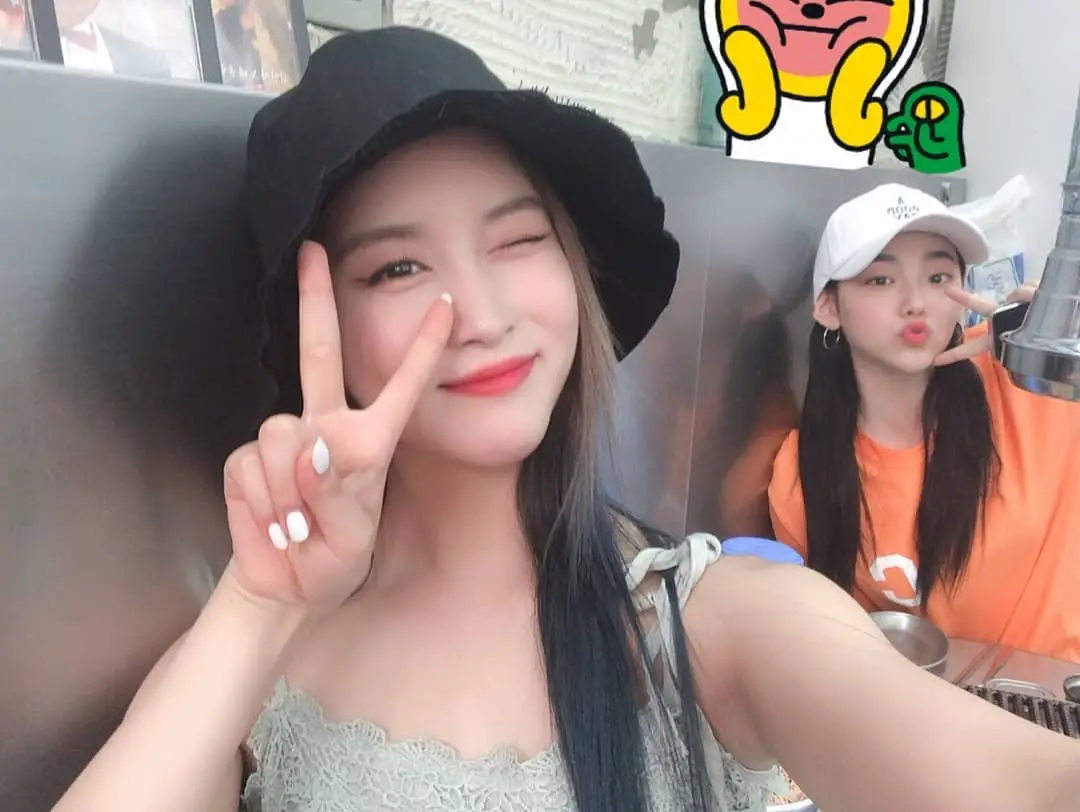 #강미나 (#구구단) & #임다영 (#우주소녀)