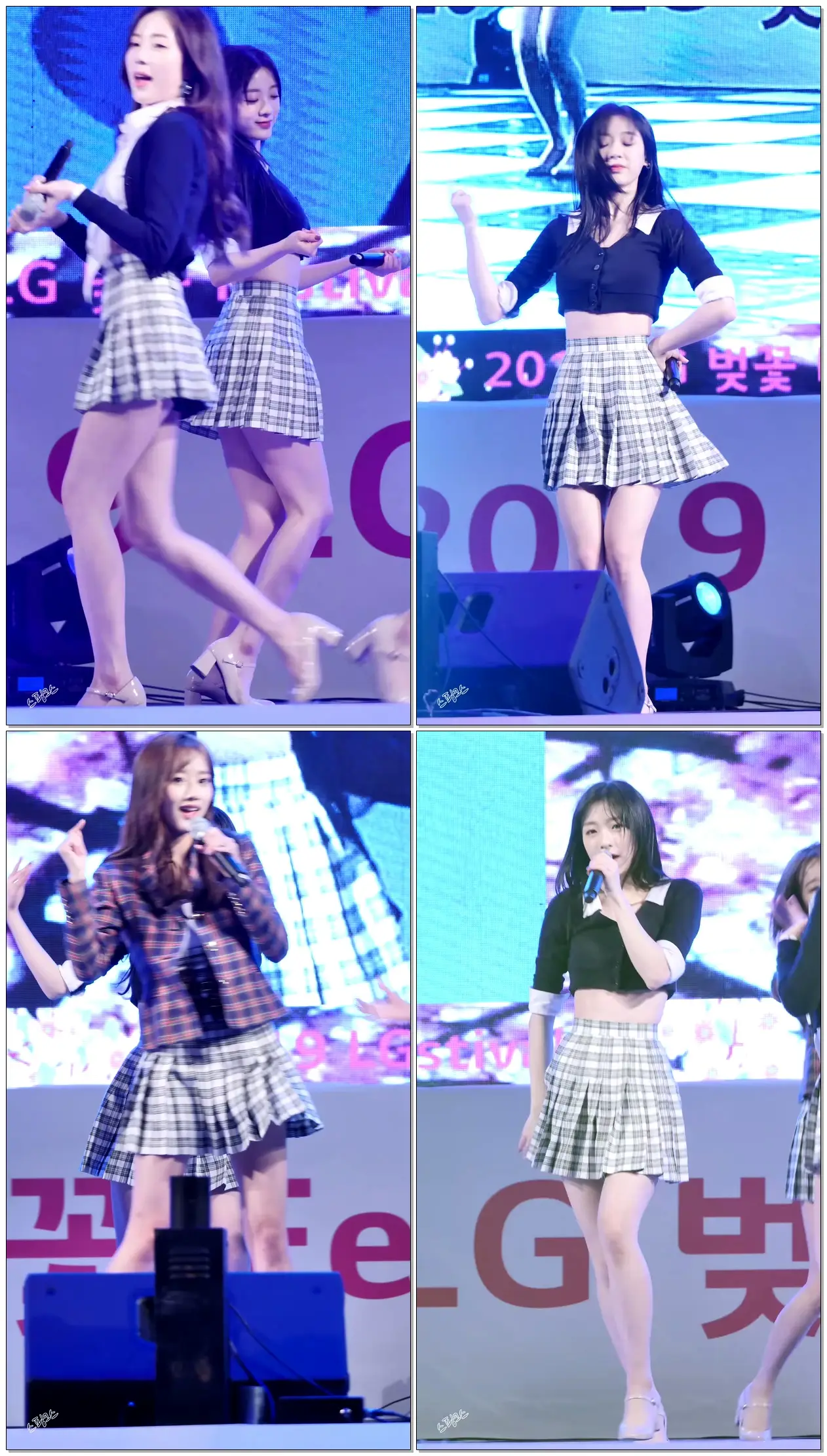 190404 #APRiL (#에이프릴) #진솔 (JinSol) - Take My Hand (손을 잡아줘) 직캠 (FANCAM) @LG 벚꽃축제 (나주)