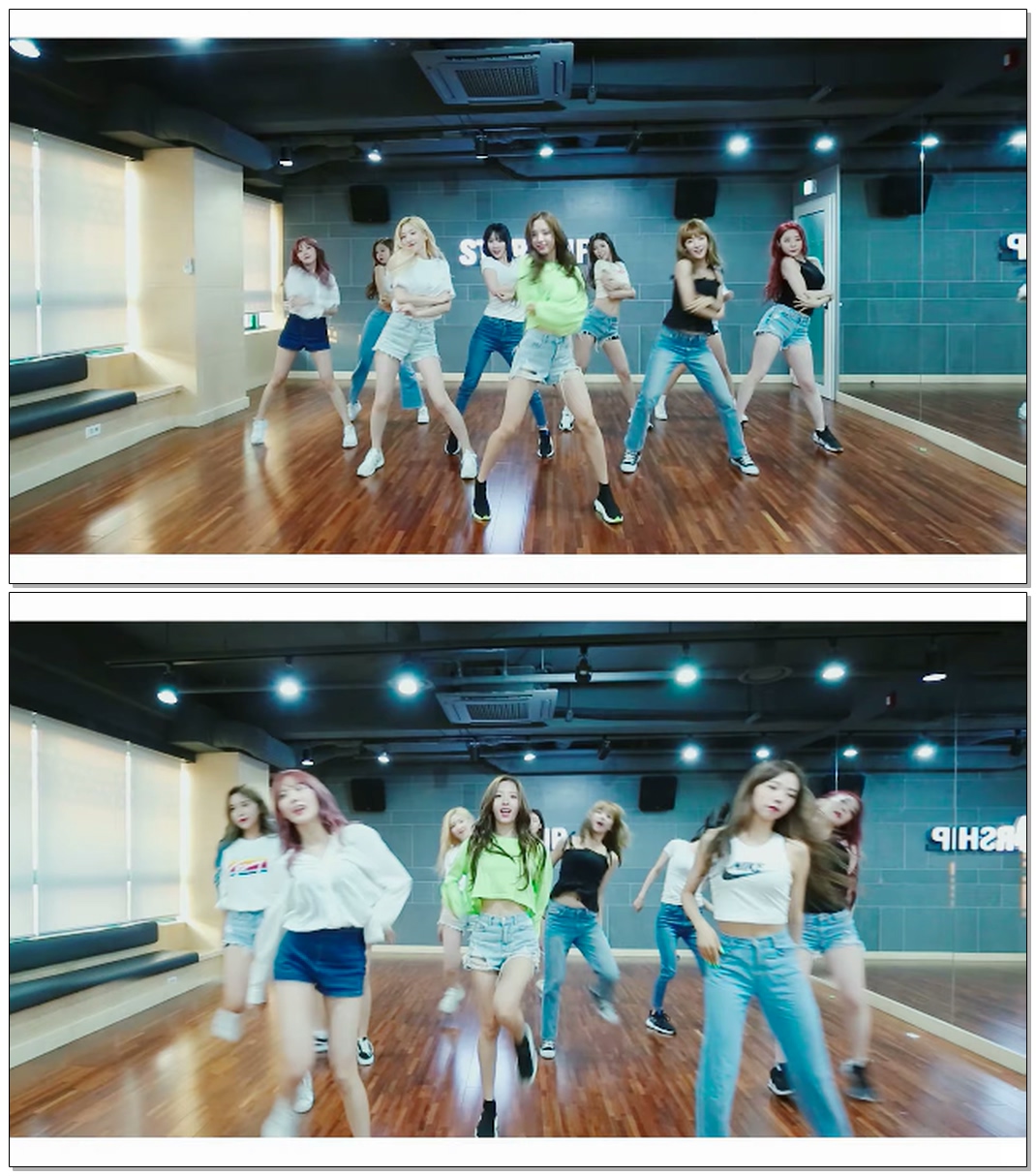 [Dance Practice] #우주소녀 (#WJSN) - Boogie Up Moving Cam Ver.