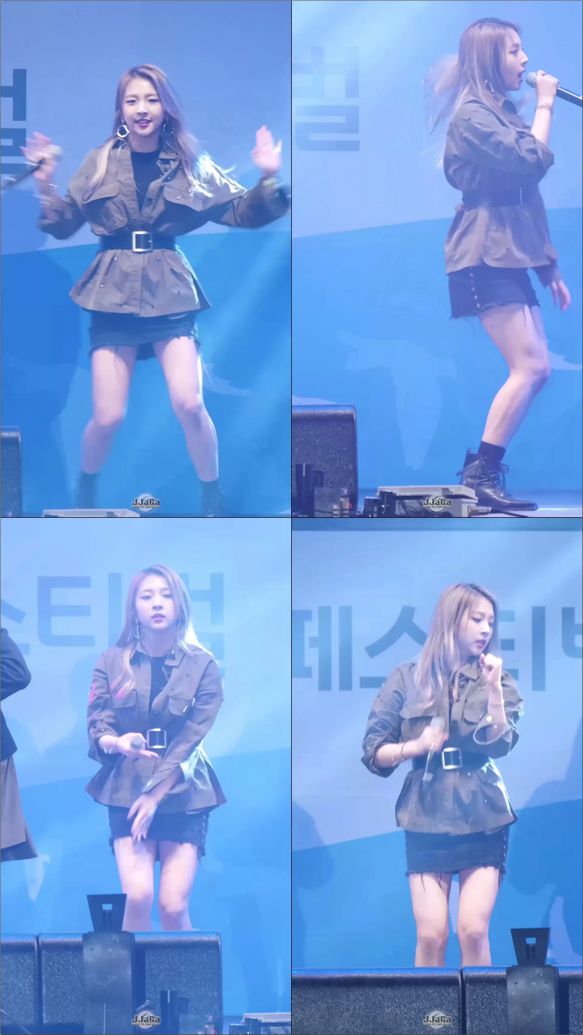 171021 카드 전지우 직캠 (KARD) -'Hola Hola' (Fancam) By.JJaGa !이국주의 영스트리트 공개방송 @춘천 평화생태공원