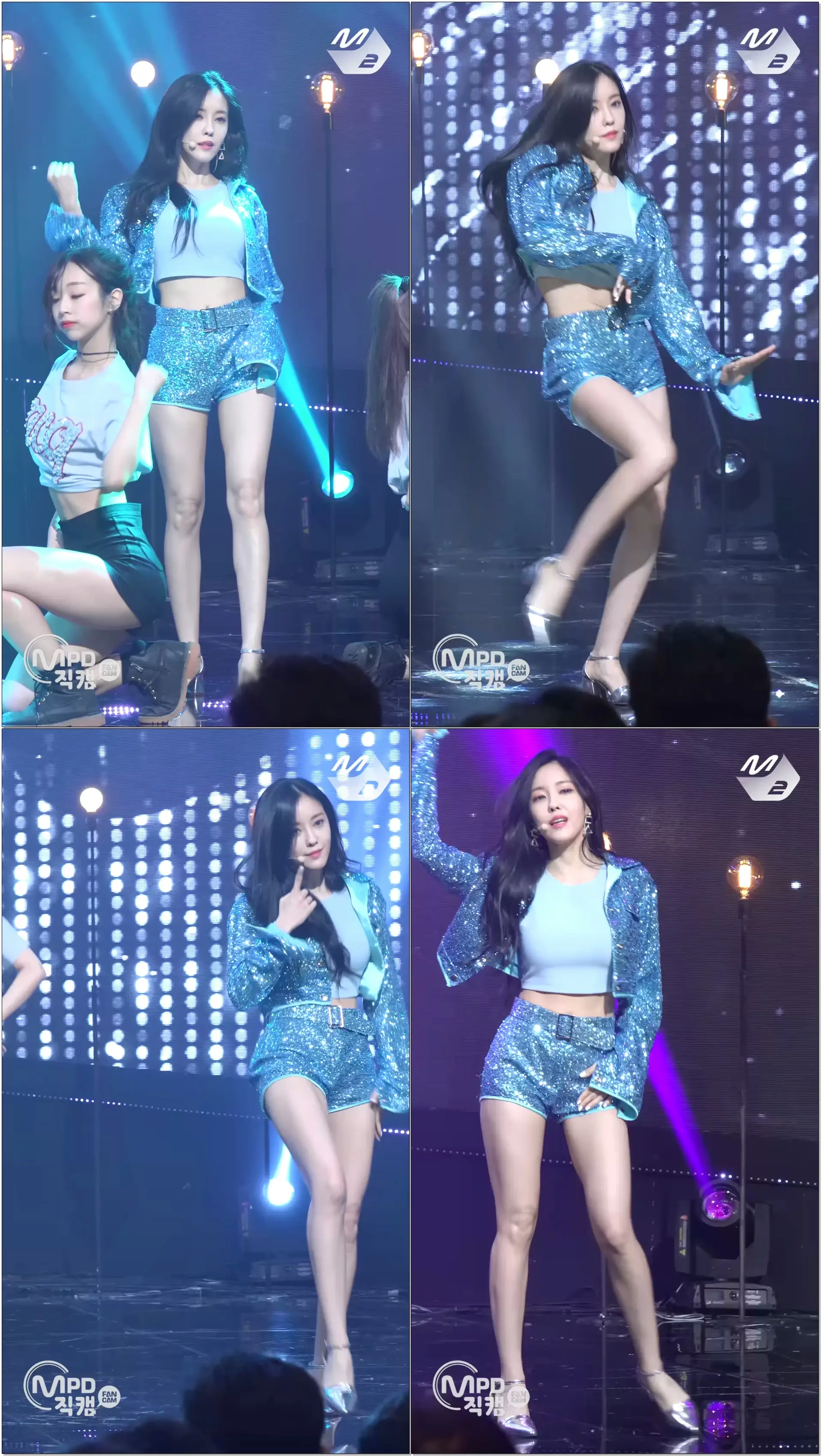 [MPD직캠] 티아라 효민 직캠 내 이름은 What's my name? T-ARA Hyo Min Fancam @엠카운트다운_170615