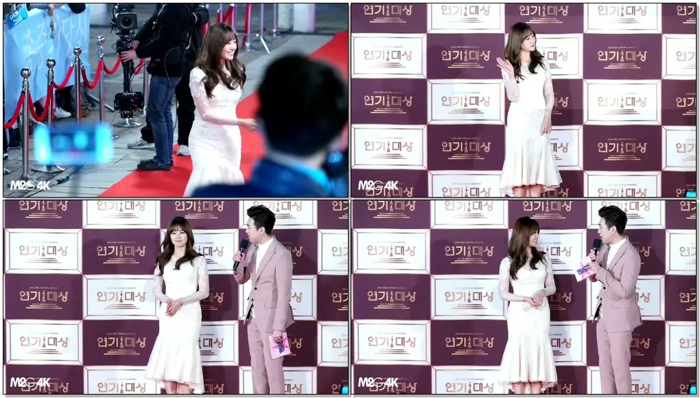 [직캠] 161231 KBS 연기대상 레드카펫 - 송지은