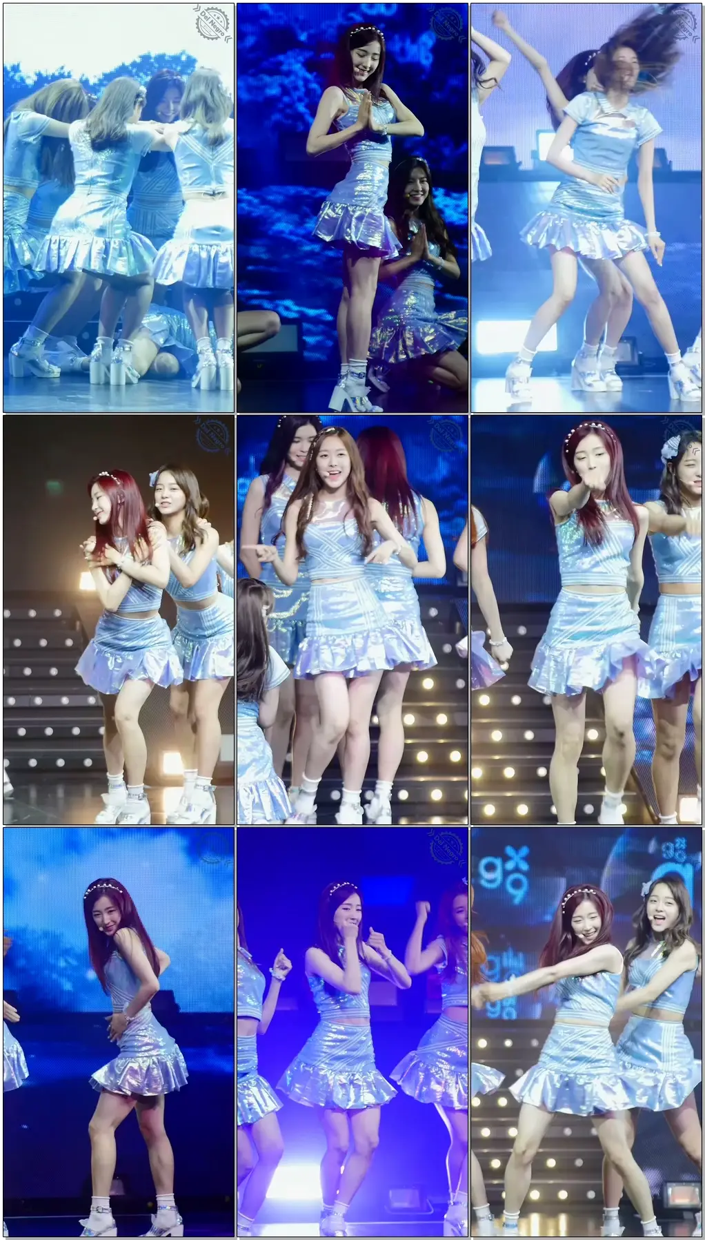 160628 구구단 데뷔 쇼케이스 Welcome to Wonderland 구구단 Wonderland 하나 직캠 By 델네그로