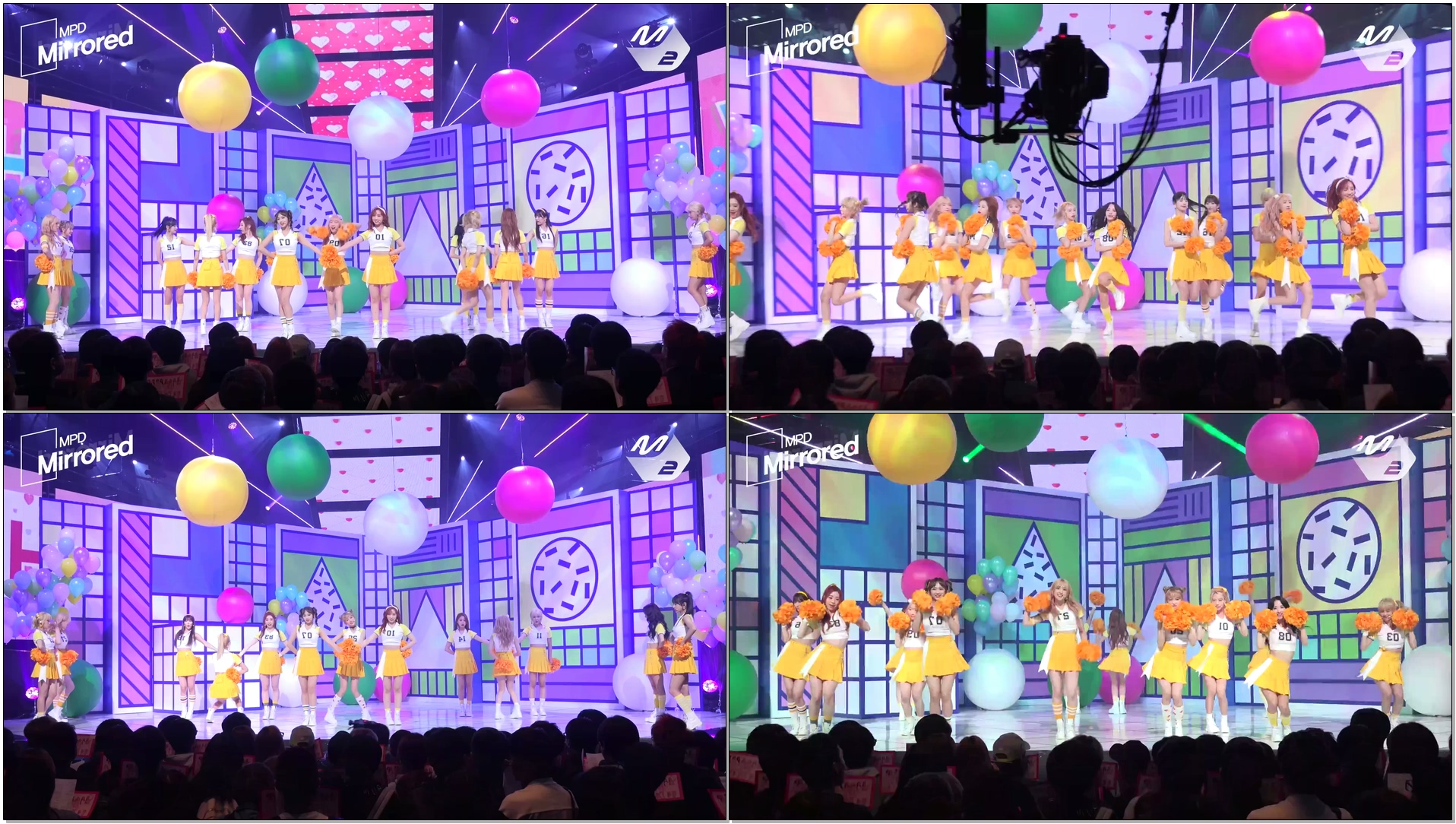 [Mirrored MPD직캠] 우주소녀 Happy 거울모드 직캠(안무영상) WJSN Choreography Fancam @엠카운트다운_170608