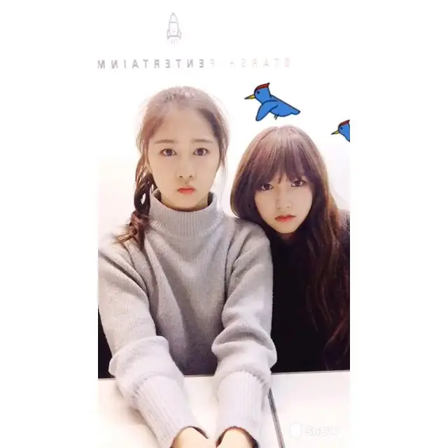 우주소녀 151223 인스타그램 - 우주소녀 많이 기대해주세요