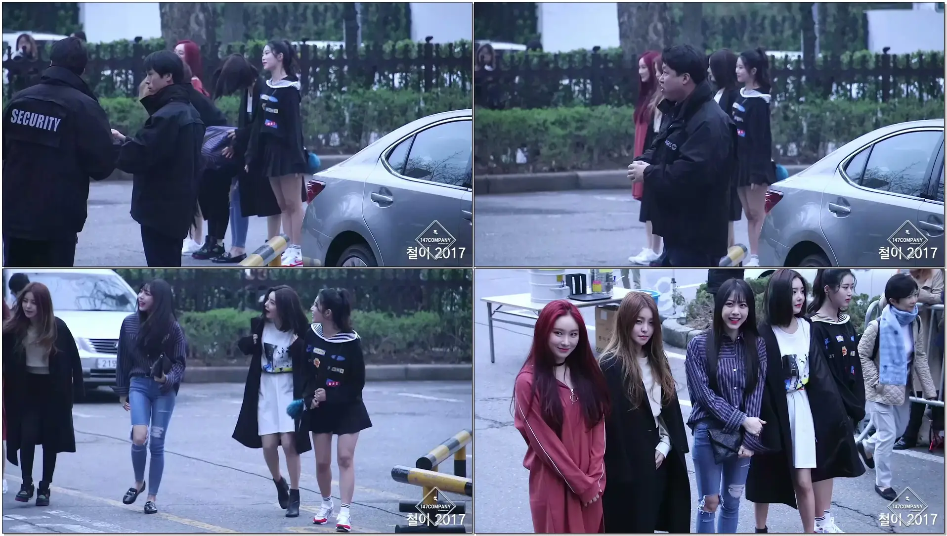 170407 FULL-HD (출근길) 브레이브걸스(Brave Girls) 전체 BY 철이 147Company - kbs 뮤직뱅크 신관공개홀(직캠/fancam)