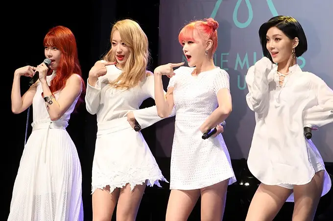 [뮤뱅] 160805 나인뮤지스A [9MUSES A] - 입술에 입술(Lip 2 Lip)