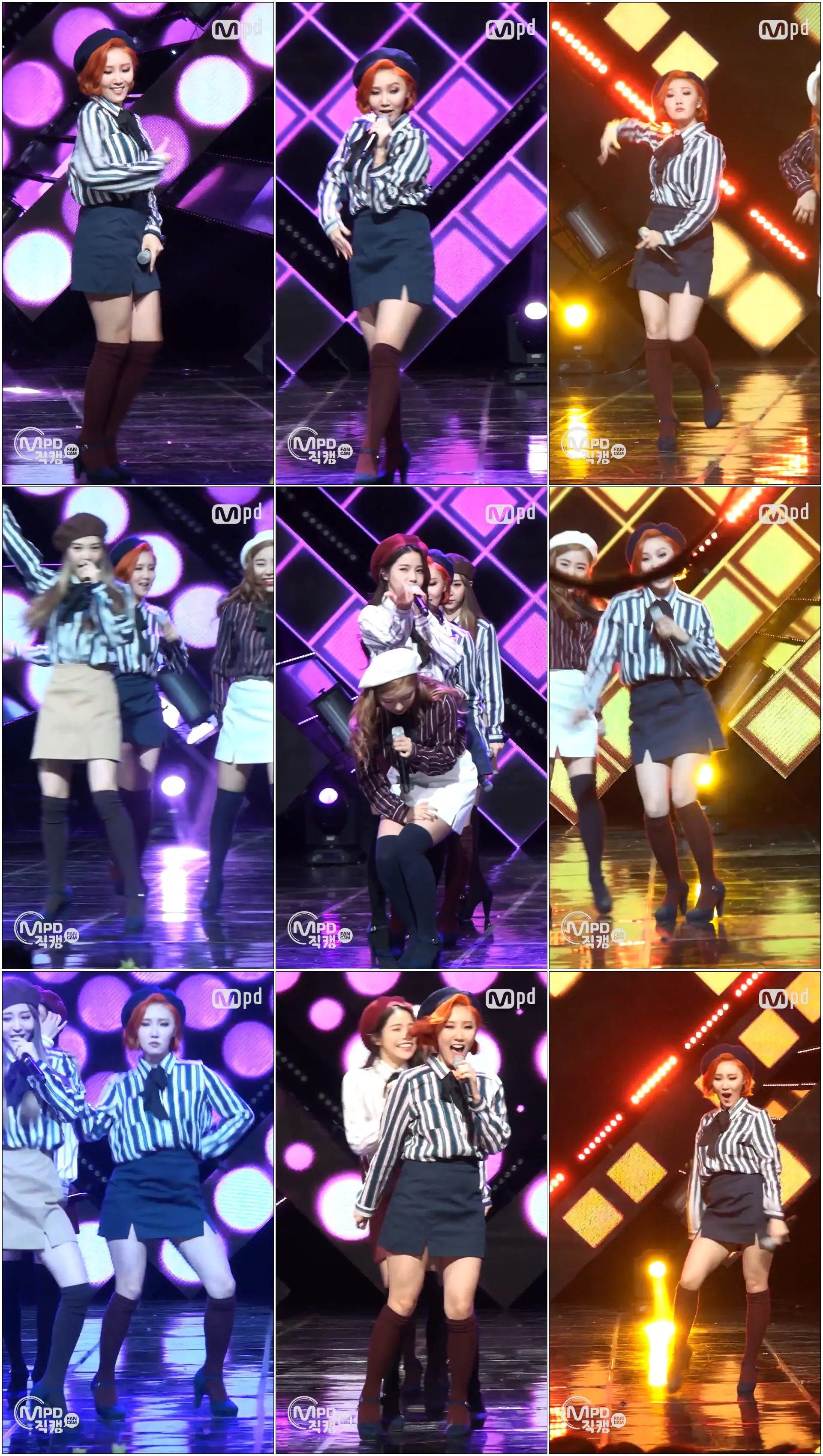 [MPD직캠] 마마무 화사 직캠 넌 is 뭔들 MAMAMOO Fancam @엠카운트다운_160303