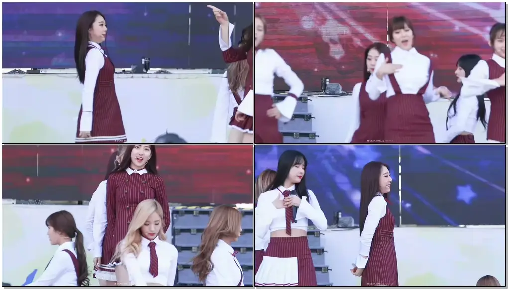 161009 코미디 핫 페스티벌 우주소녀 비밀이야 직캠 (유연정 Focus)