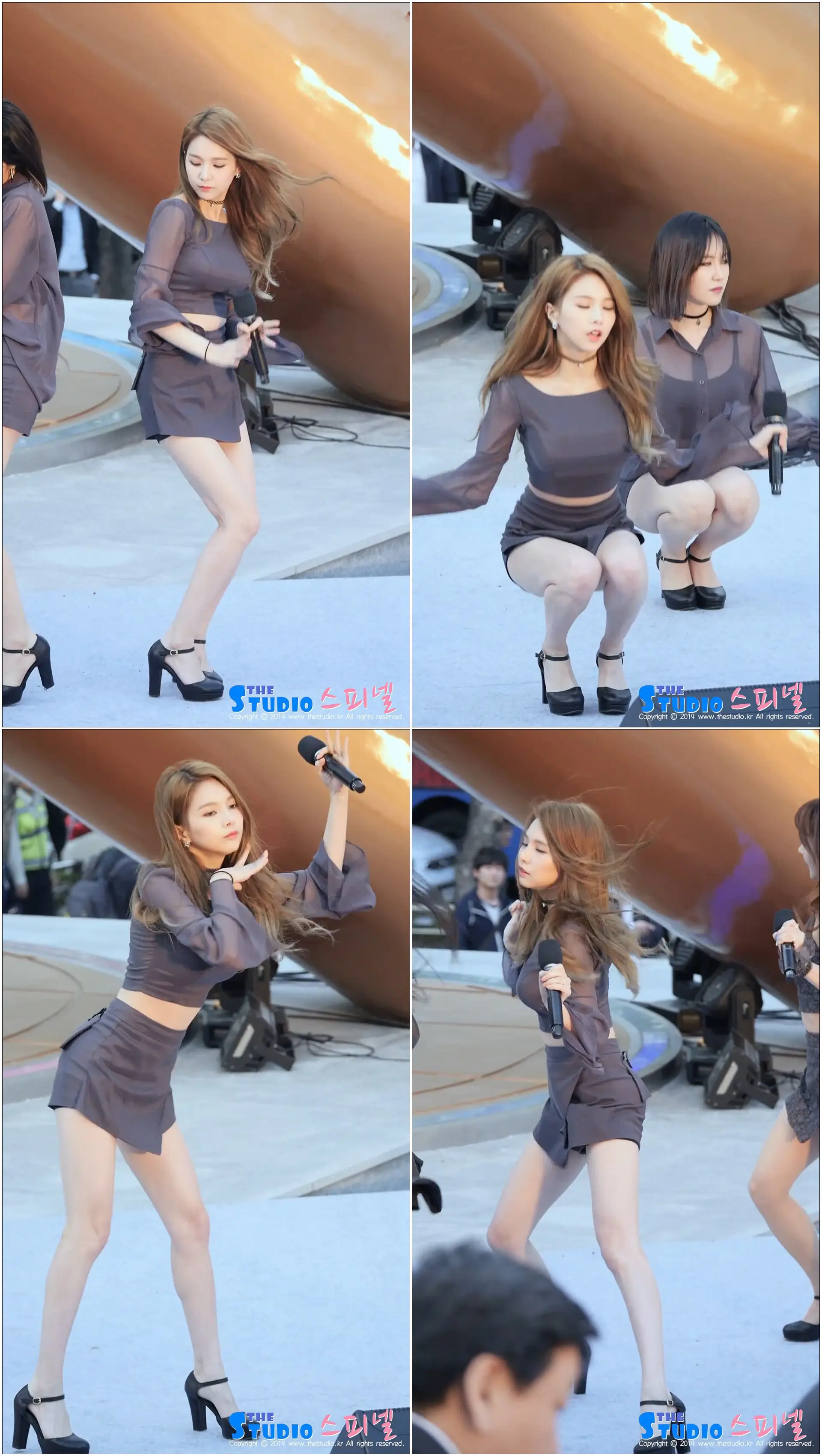 160415 강남스타일 랜드마크 제막식 피에스타 (FIESTAR) 재이 직캠 by Spinel