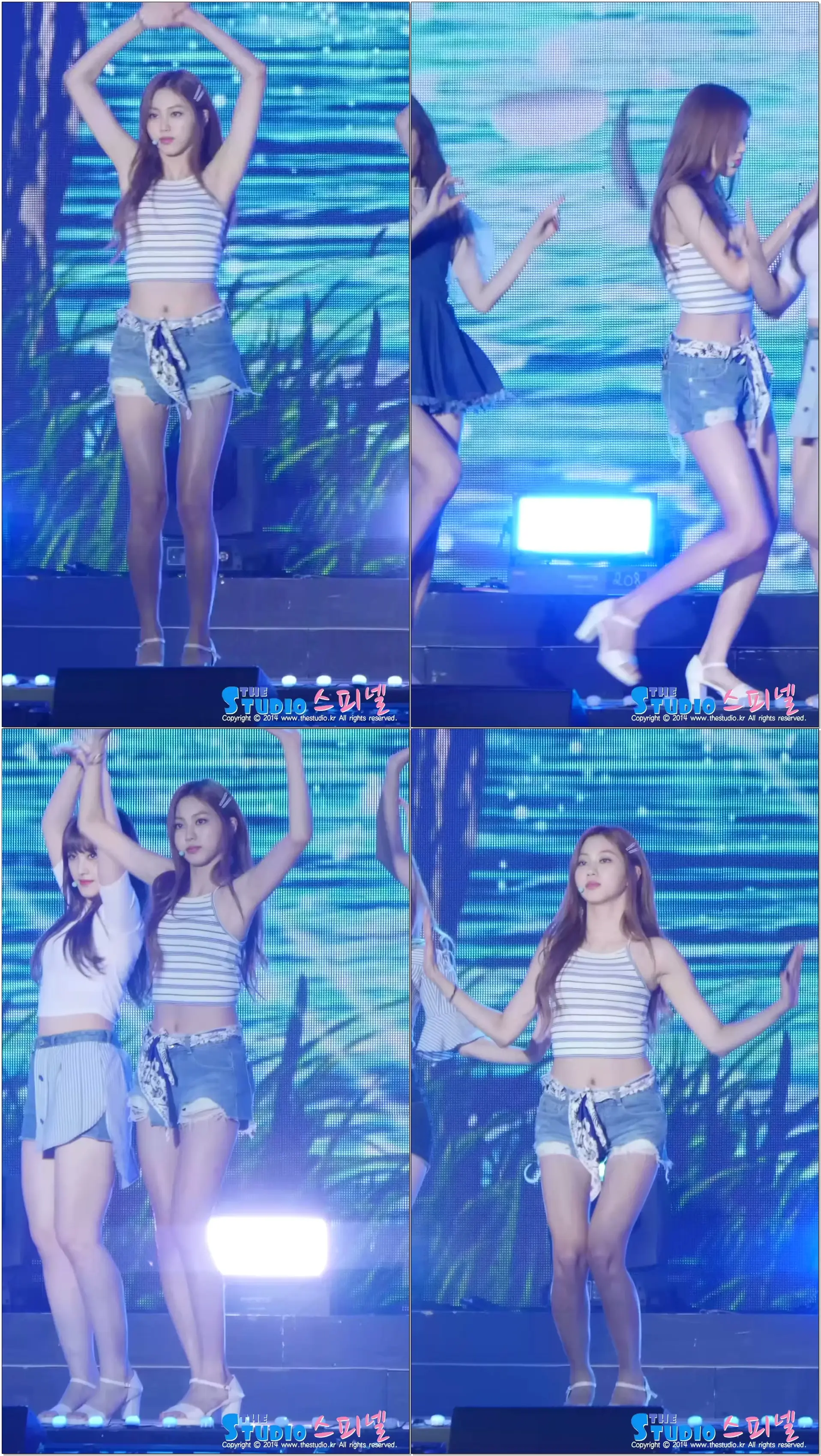 170903 스카이페스티벌 씨엘씨 은빈 '썸머키스' 직캠 CLC EunBin fancam - SUMMER KISS by Spinel