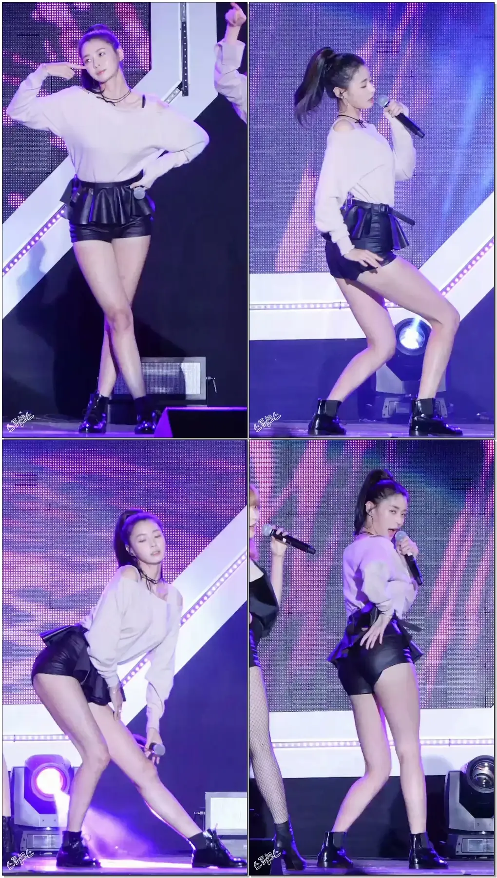 헬로비너스 나라 - 끈적끈적, 직캠 60fps (HELLOVENUS NARA - StickySticky, FANCAM) - 엠슈퍼콘서트 161015 - 스핑크스