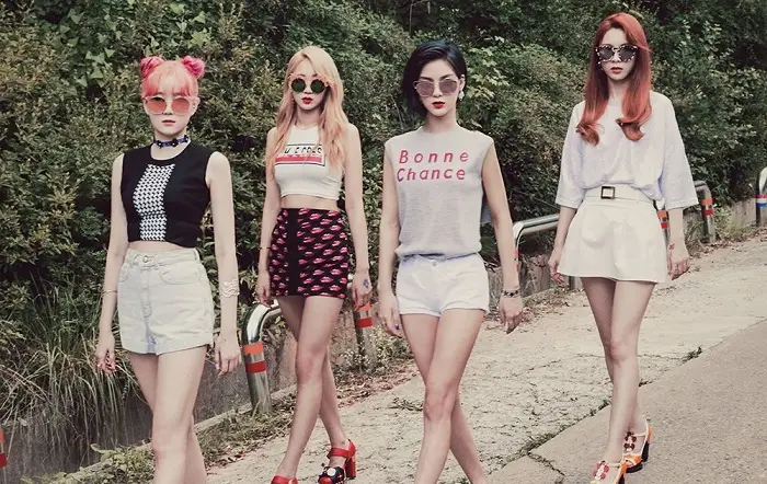 [160806 음중] 나인뮤지스A - 입술에 입술 (9MUSES A - Lip 2 Lip)