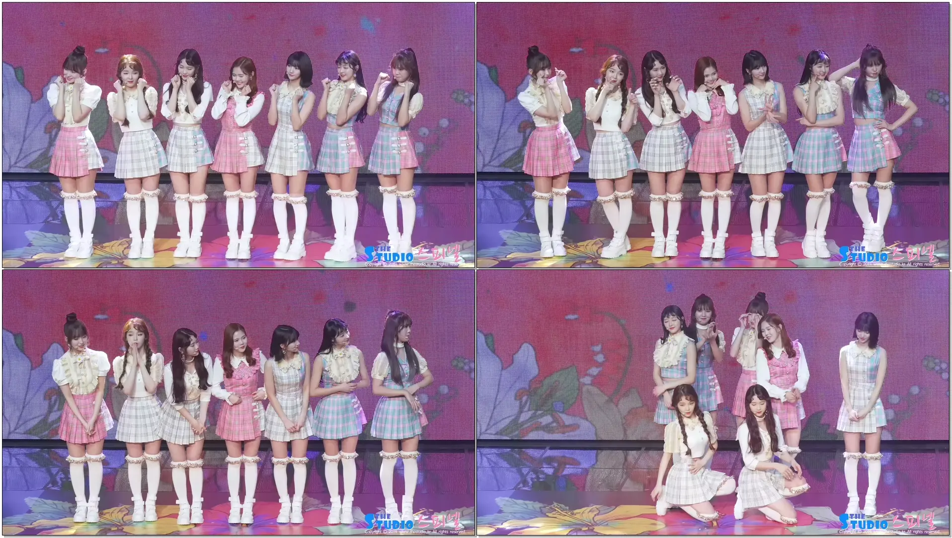 170404 오마이걸 멤버별 포토타임 전체 직캠 Oh My Girl fancam (컬러링북 쇼케이스) by Spinel
