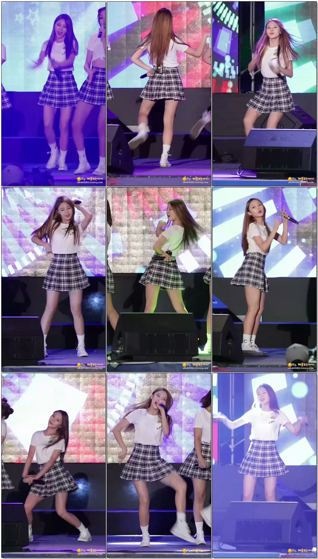 160801 CLC - 예뻐지게 엘키(ELKIE)직캠 목포항구음악회 by 해를보는아이
