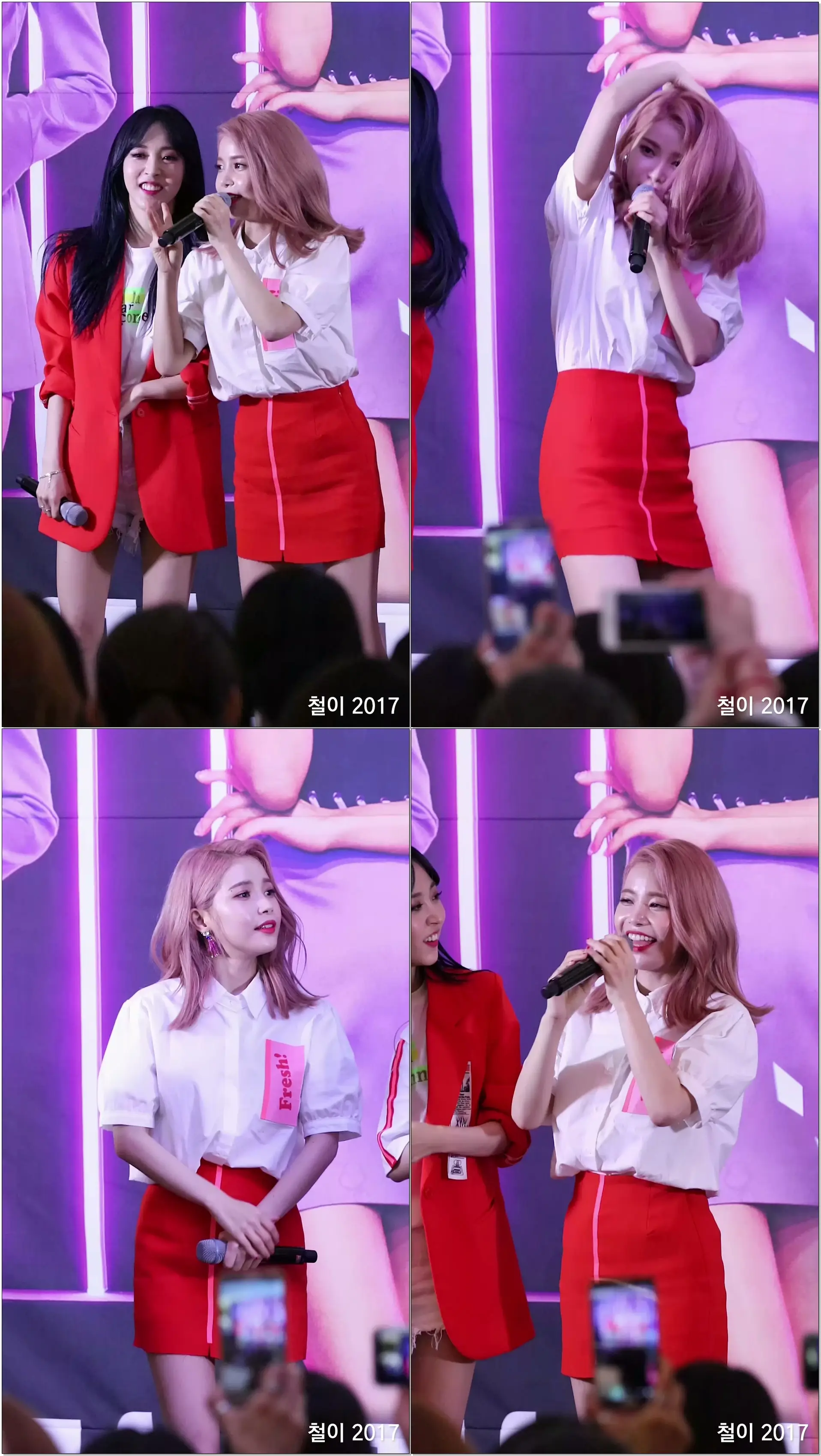170625 마마무 (MAMAMOO) 솔라 (Solar) 멘트 BY 철이 - 롯데월드몰 버스킹(직캠/fancam)