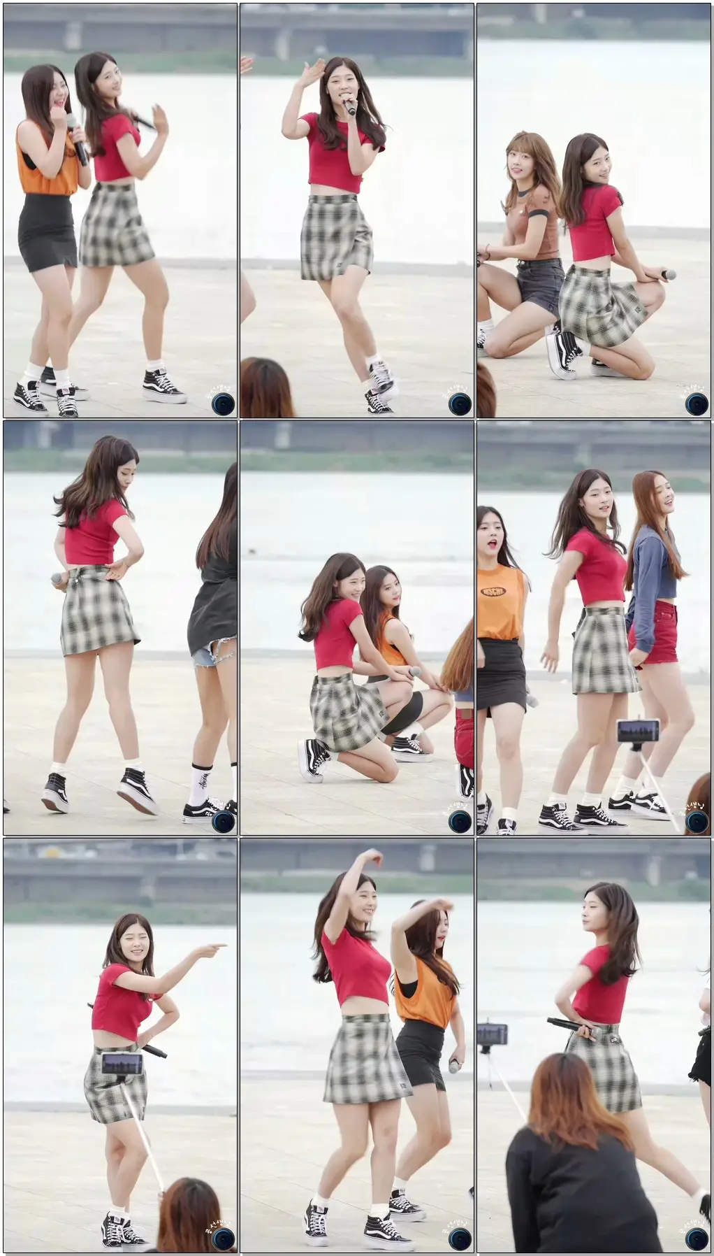 160717 다이아(DIA) 한강 버스킹 왠지(Somehow) 채연 직캠
