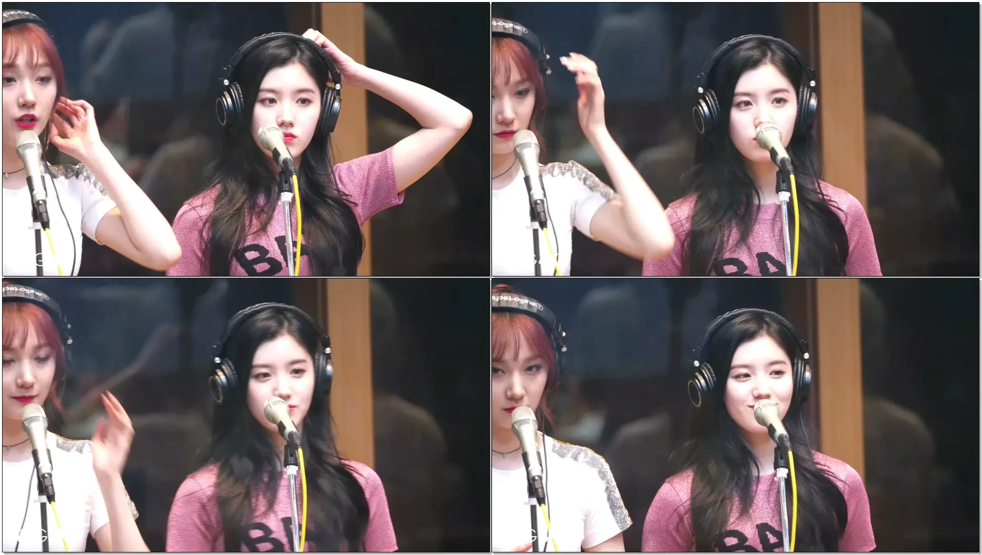 [직캠] 170413 테이의 꿈꾸는 라디오 - 프리스틴 시연 ( 노래 부르기전 )