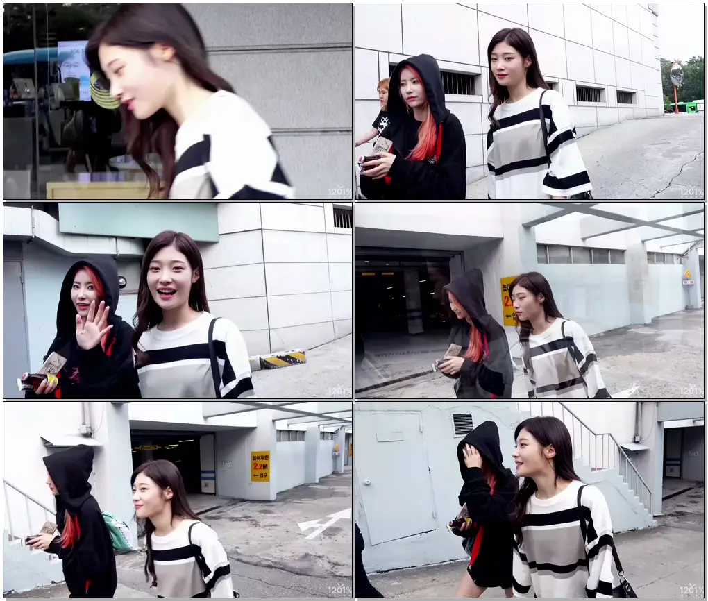 160908 다이아 (DIA) 정채연 추석특집 헬로프렌즈 퇴근길 직캠