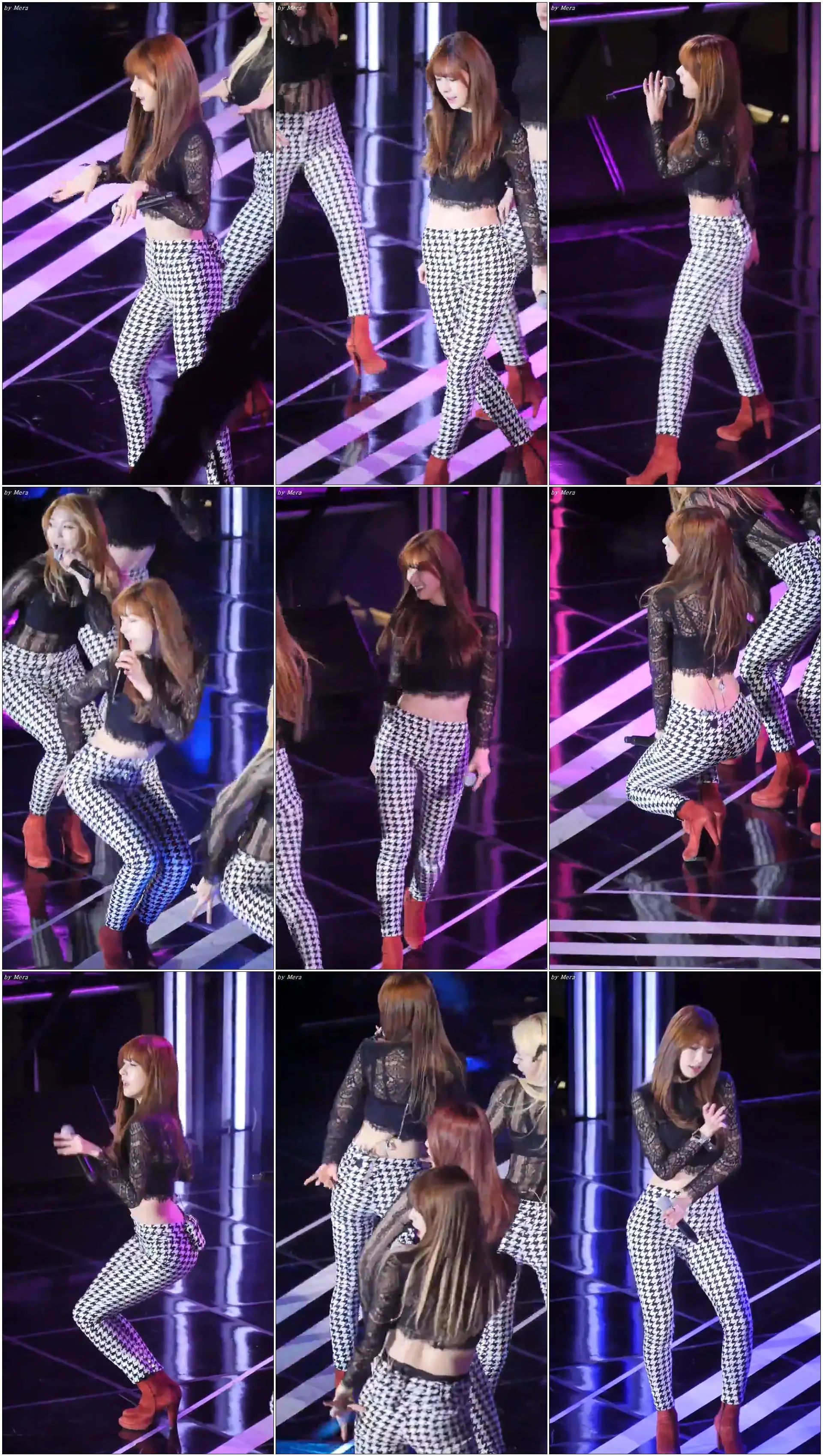 141211 헬로비너스 (HELLOVENUS) 끈적끈적 - StickySticky [앨리스] 직캠 Fancam (SBS MTV THE SHOW) by Mera