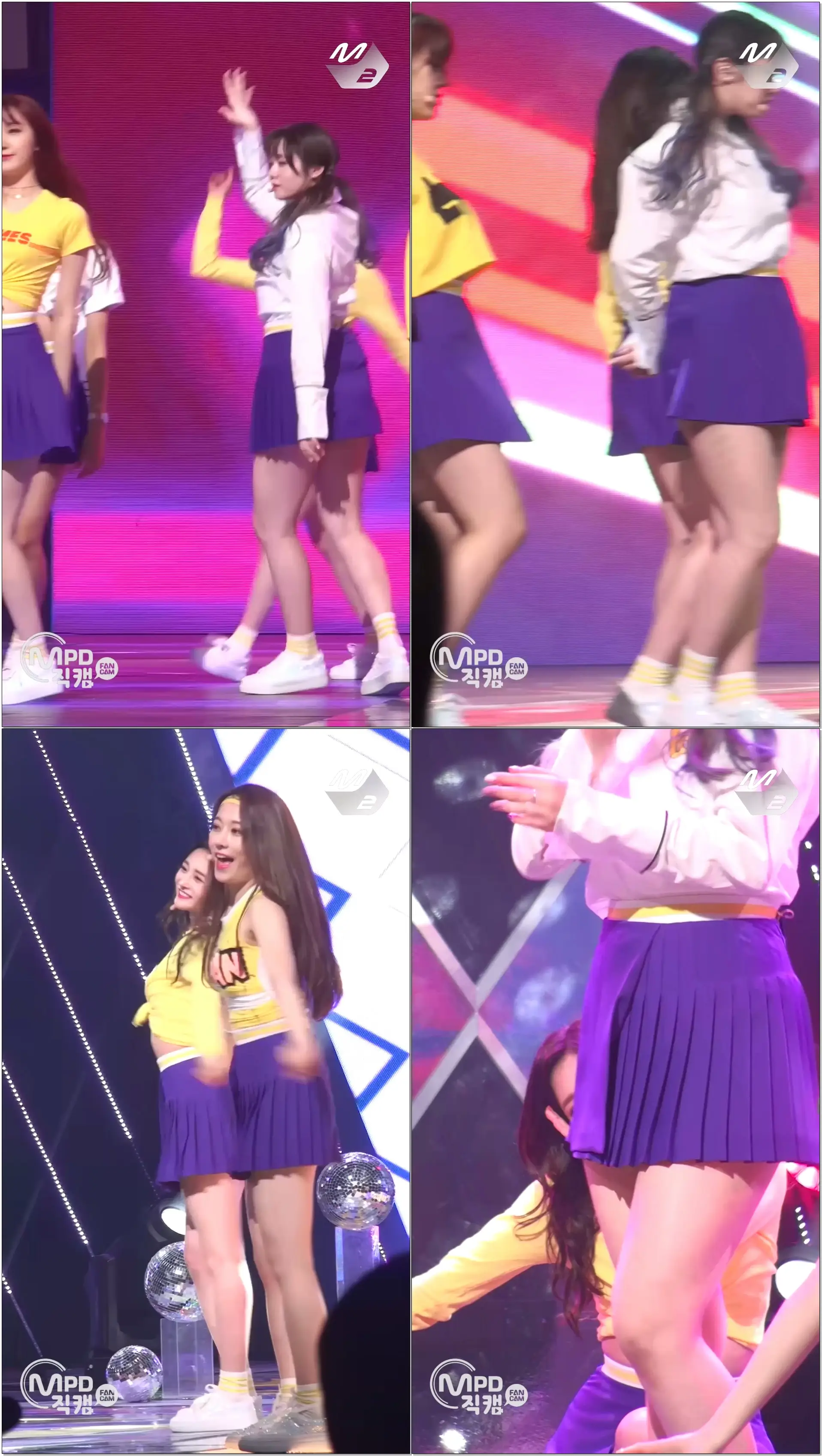 [MPD직캠] 프리스틴 결경 직캠 WEE WOO PRISTIN KYULKYUNG Fancam @엠카운트다운_170323