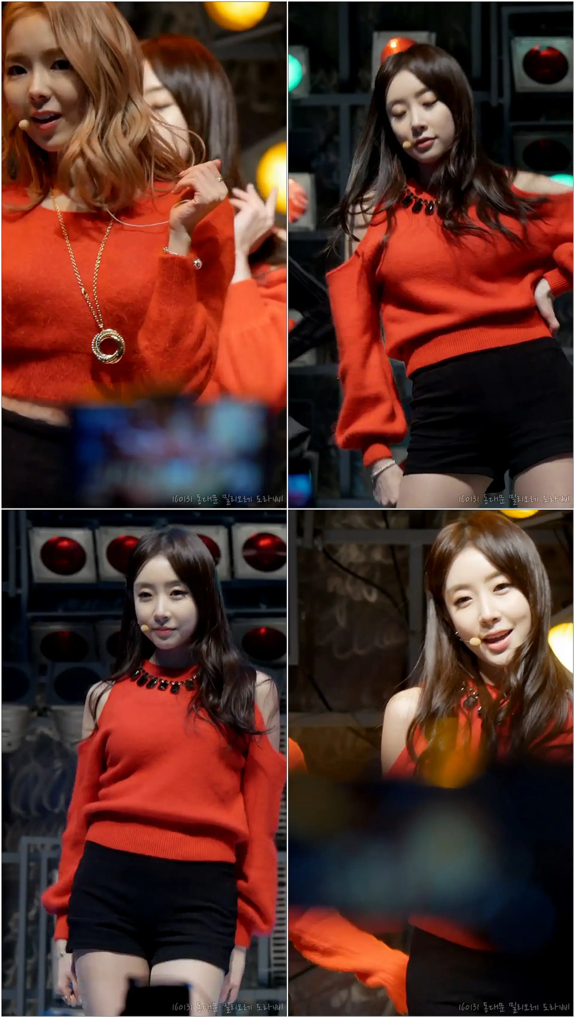 160131 스텔라 가영 '찔려' 직캠 @신인 대발견 프로젝트, 동대문 밀리오레