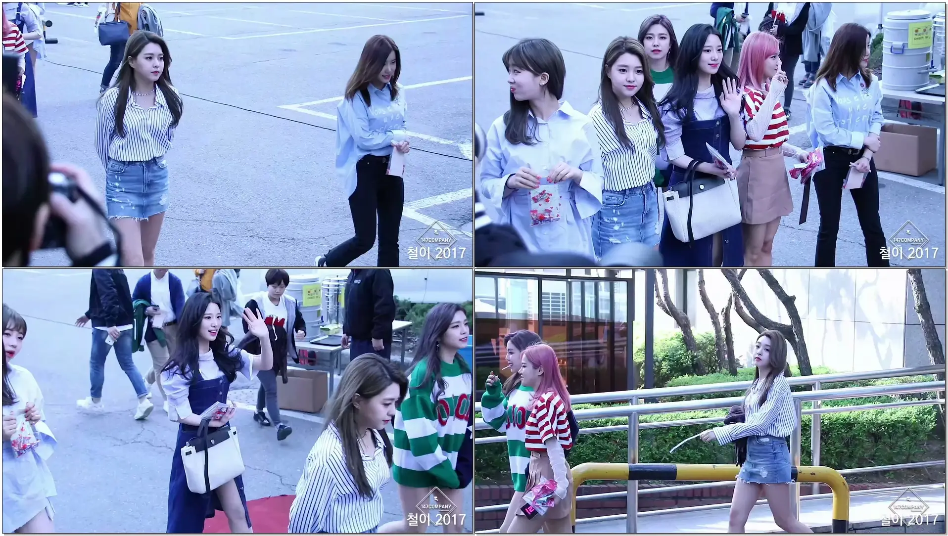 170421 FULL-HD (출근길) 베리굿(Berry Good) 전체 BY 철이 147Company - kbs 뮤직뱅크 신관공개홀(직캠/fancam)
