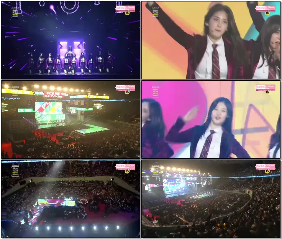 170119 I.O.I (아이오아이) - Pick Me (픽미) + Dream Girls (드림걸스) @ 하이원 서울가요대상 26th Seoul Music Awards