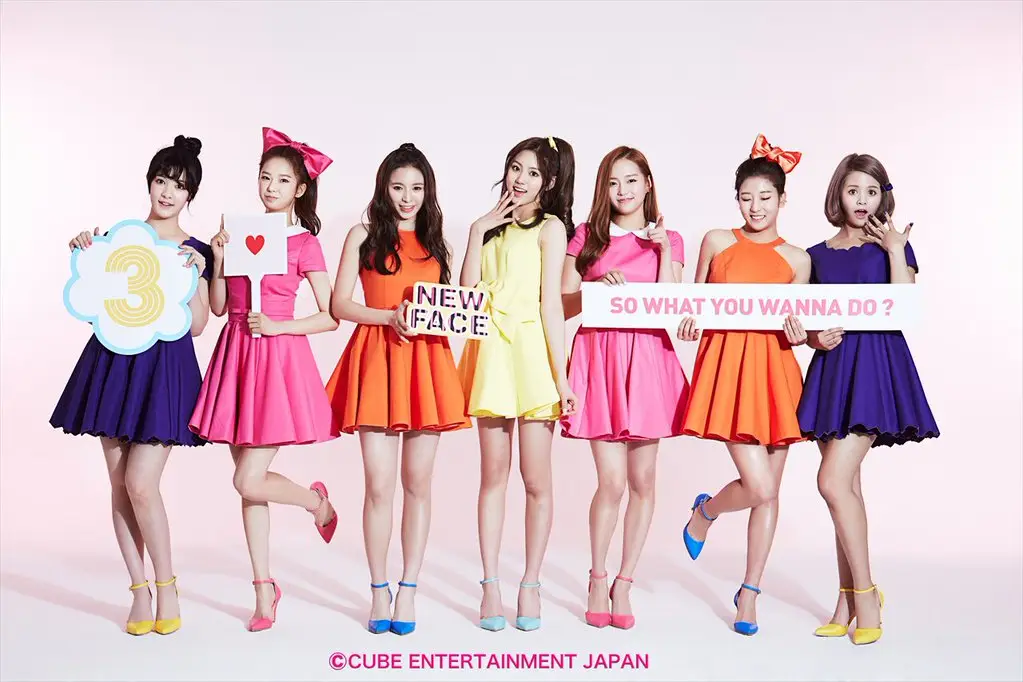 7인조 CLC 일본프로필 사진.JPG (권은빈 포함)