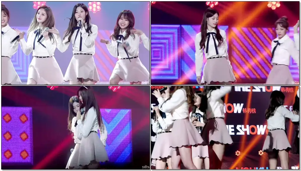 161018 BOF 더쇼 아이오아이 - 너무너무너무 정채연 직캠