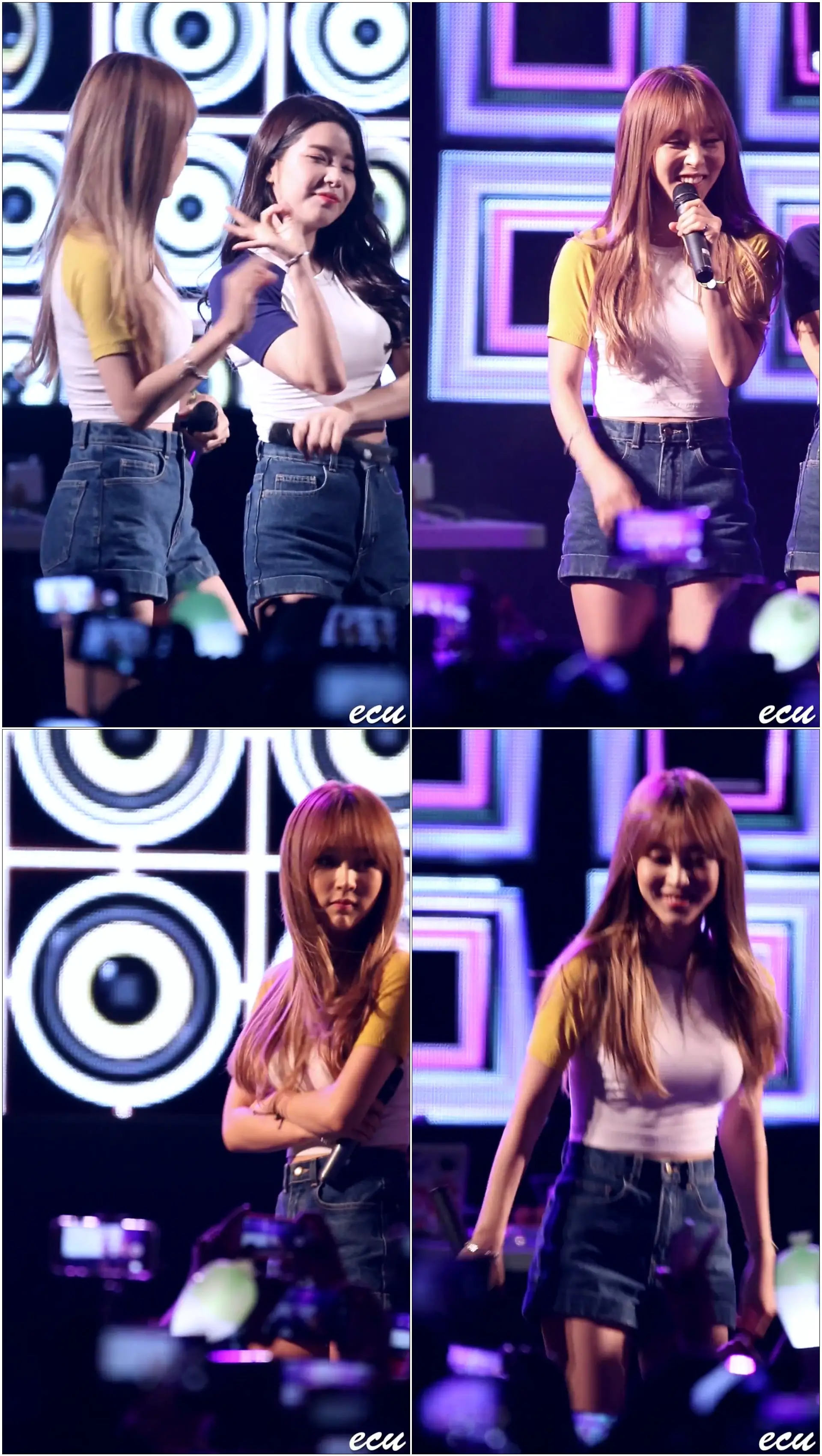 160601 마마무 (MAMAMOO) 문별 (Moon Byul) 1cm의 자존심 (Taller than You) 신라대 직캠 [fancam] by ecu