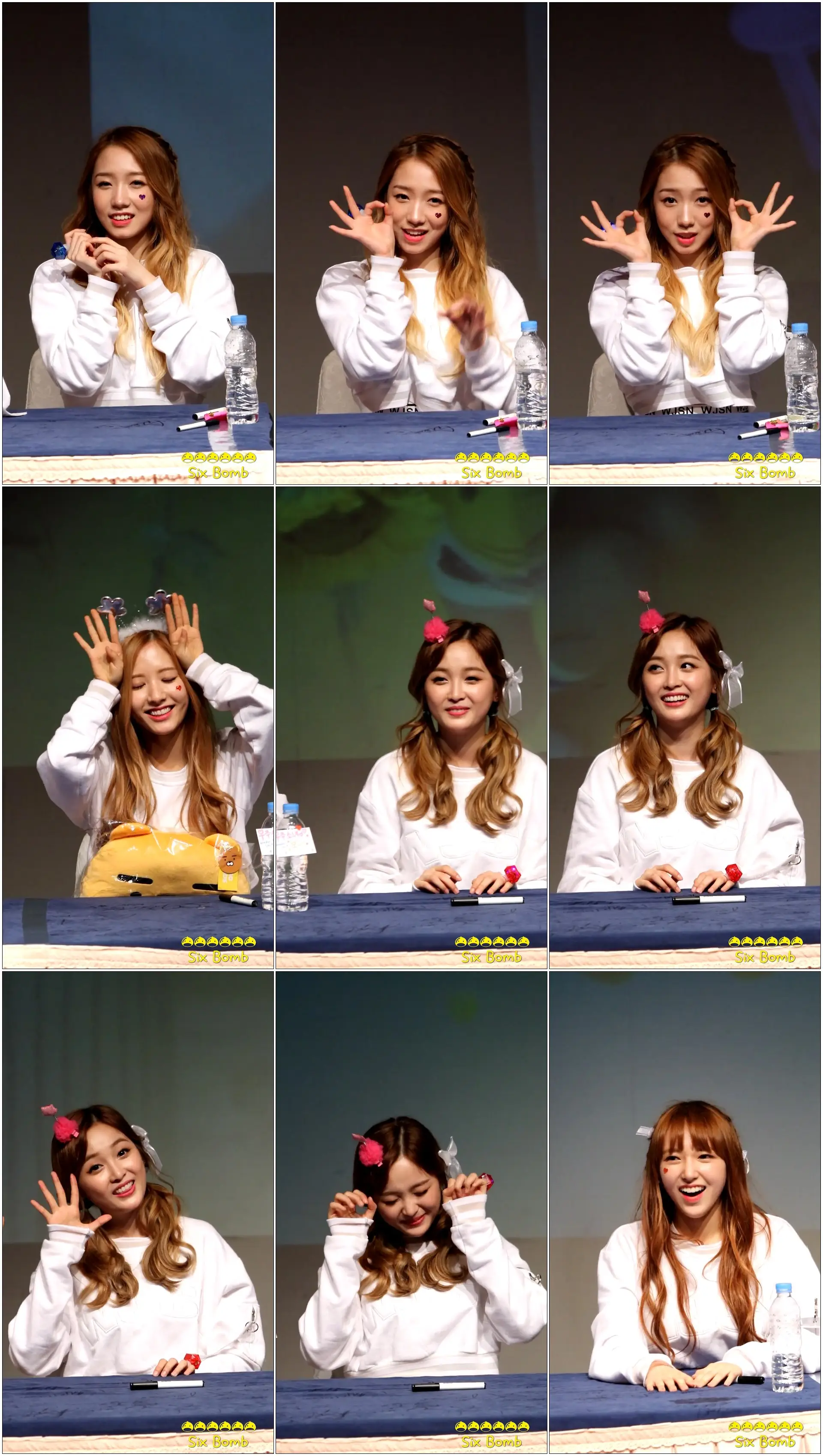 160305 우주소녀WJSN,Cosmic Girls 설아 다원 미기 보나 선의 성소 귀요미송 신촌 팬사인회 직캠Fancam By 식스밤