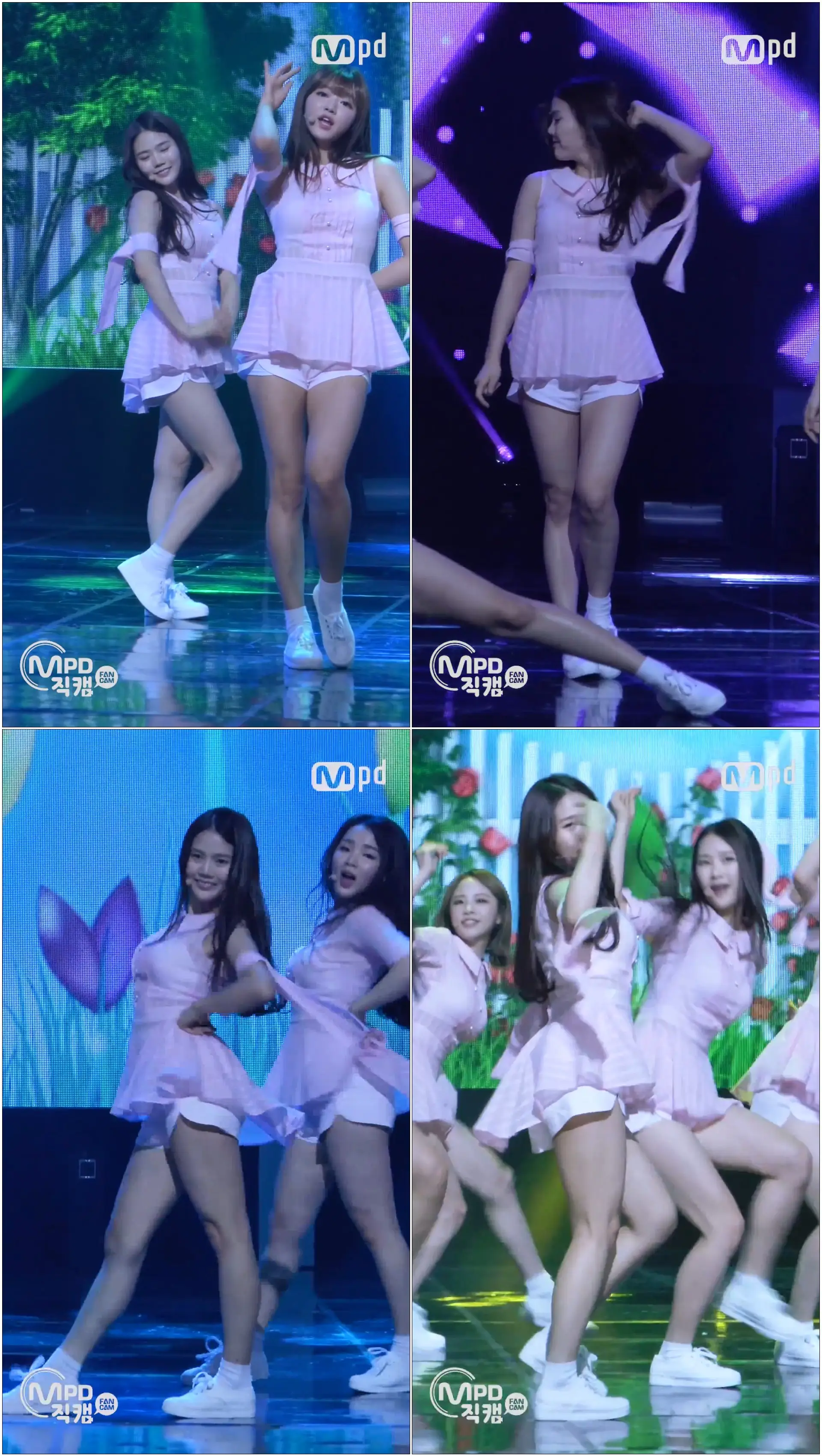 [MPD직캠] 오마이걸 효정 직캠 Windy Day OH MY GIRL HyoJung Fancam @엠카운트다운_160526