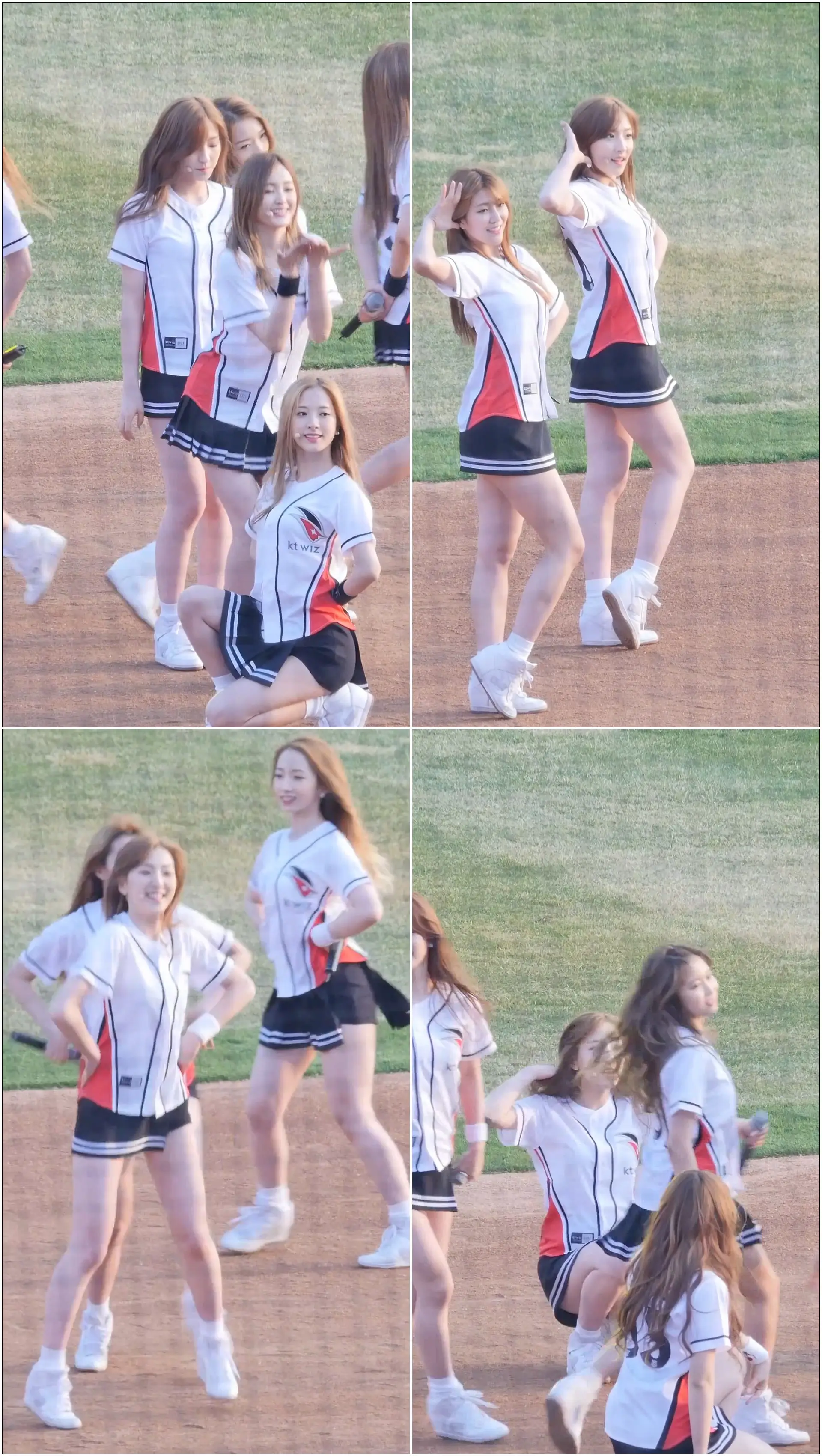 160405 우주소녀(WJSN Cosmic Girls) 은서(Eunseo) @KT WIZ 홈 개막전 #직캠(Fancam) By 쵸리