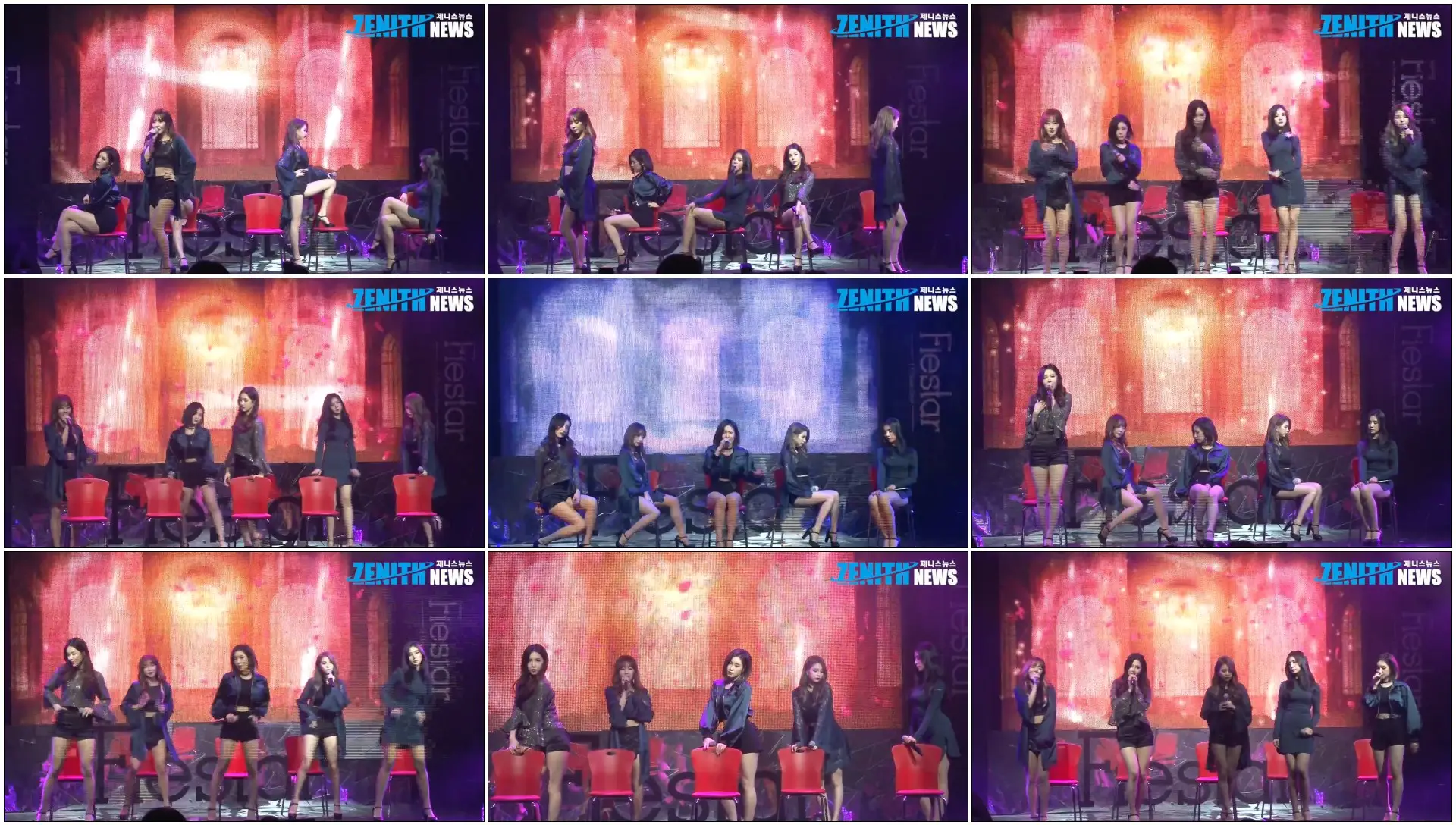[Z직캠] '피에스타 FIESTAR - ♪ 왔다갔다' 첫 무대 Showcase