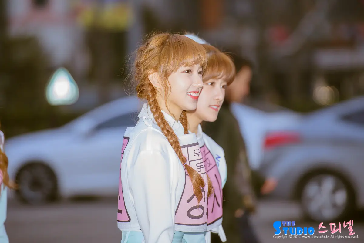 160304 뮤직뱅크 출근길 우주소녀 직찍 by 스피넬
