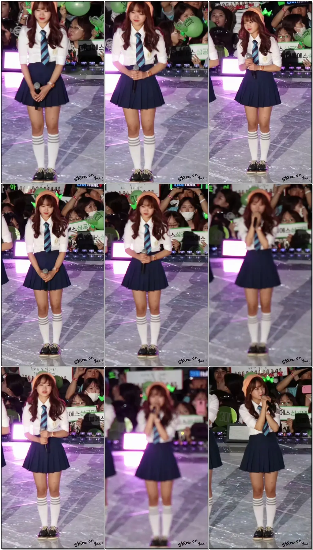 160618 수원 아이오아이 IOI 최유정 벚꽃이 지면 직캠