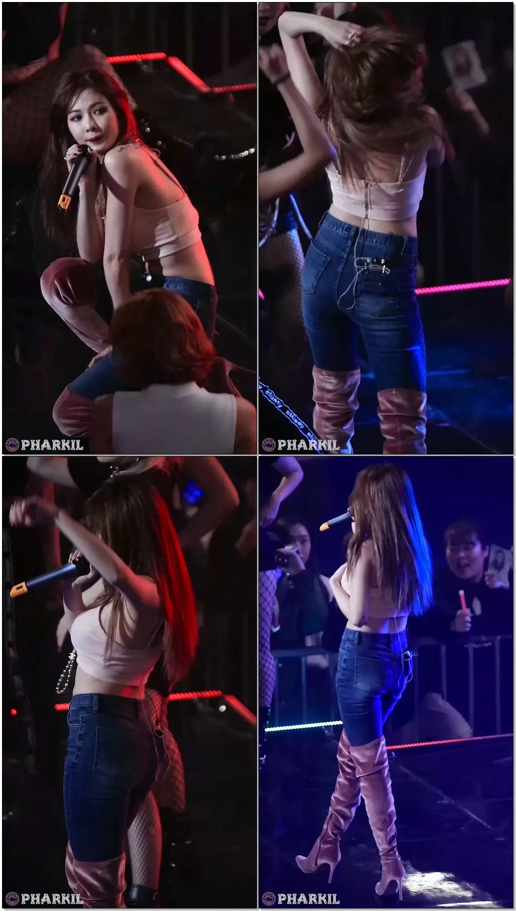 [직캠/Fancam] 161220 현아(Hyuna) 빨개요 @ KBS아레나 All That K-POP