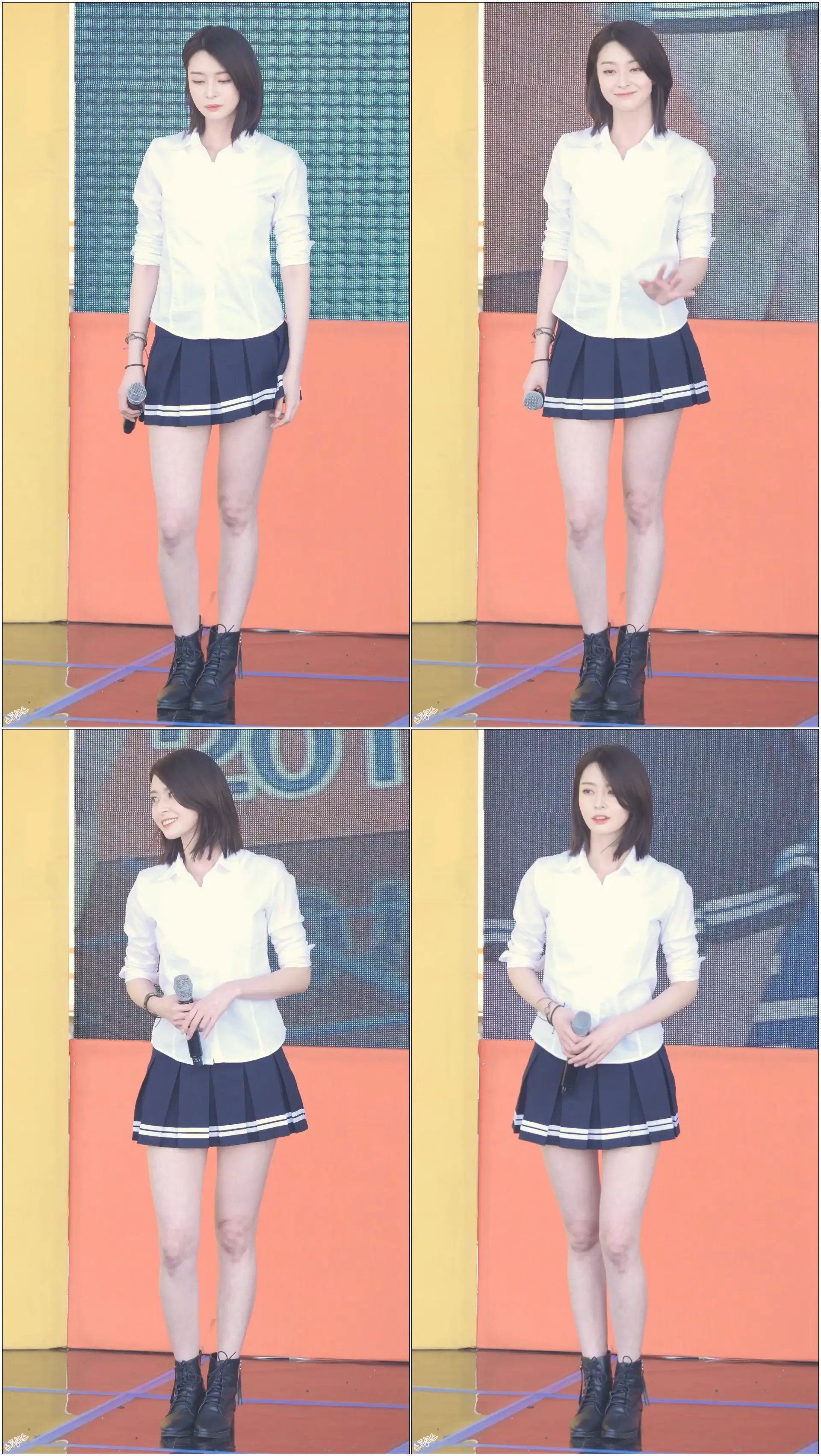 헬로비너스 나라 - 빛이 내리면, 직캠 60fps (HELLOVENUS NARA - GLOW, FANCAM) - 2016 U클린 콘서트 @평화광장 160528 - 스핑크스