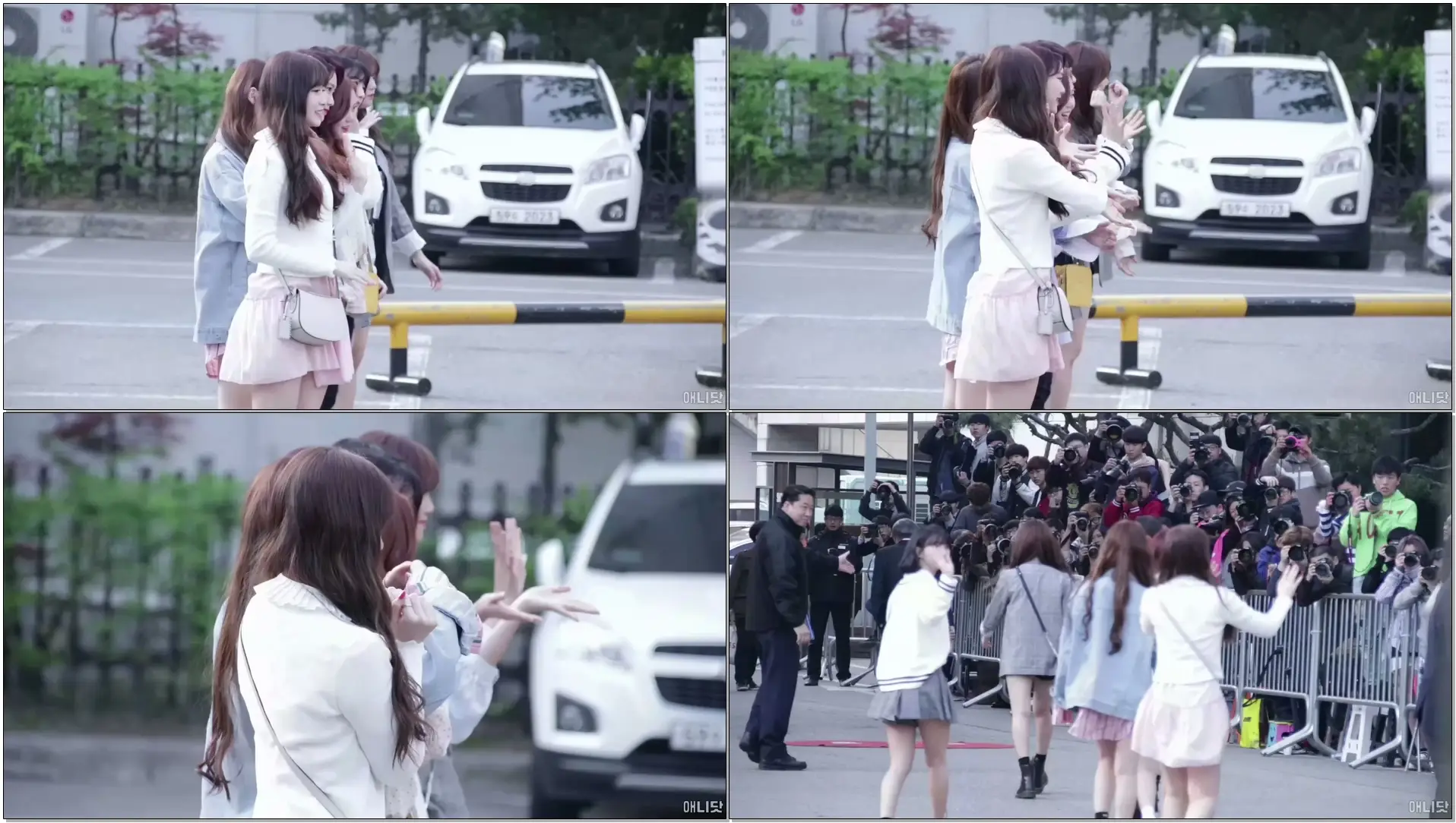 170421 오마이걸 (OH MY GIRL) 직캠 (뮤직뱅크 출근길) By 애니닷