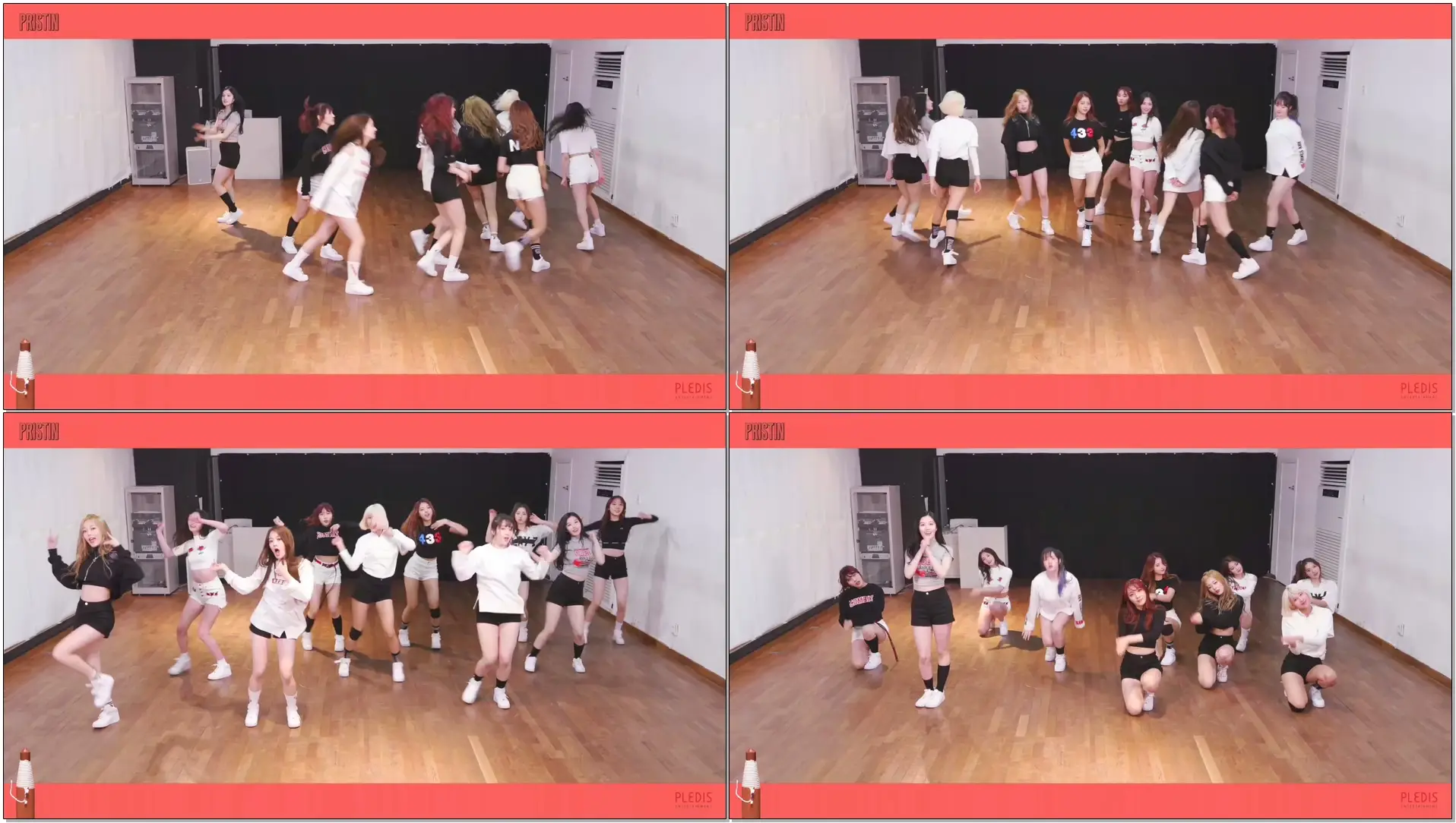 PRISTIN 'WEE WOO' Dance Practice Wrong Answer Ver.