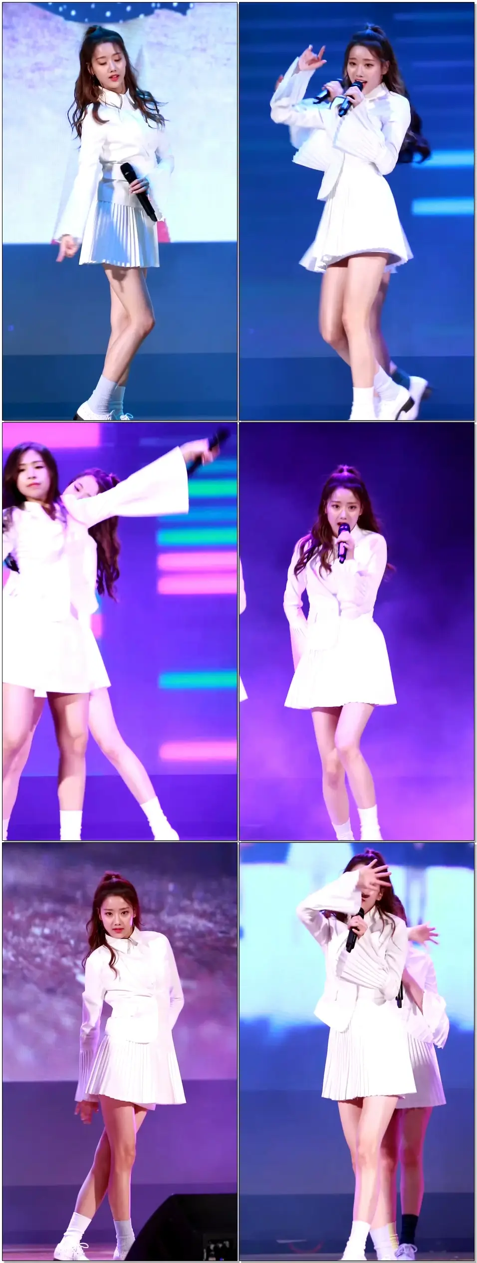 [fancam]20170108 에이프릴(나은) - 봄의 나라 이야기 #가든스테이지