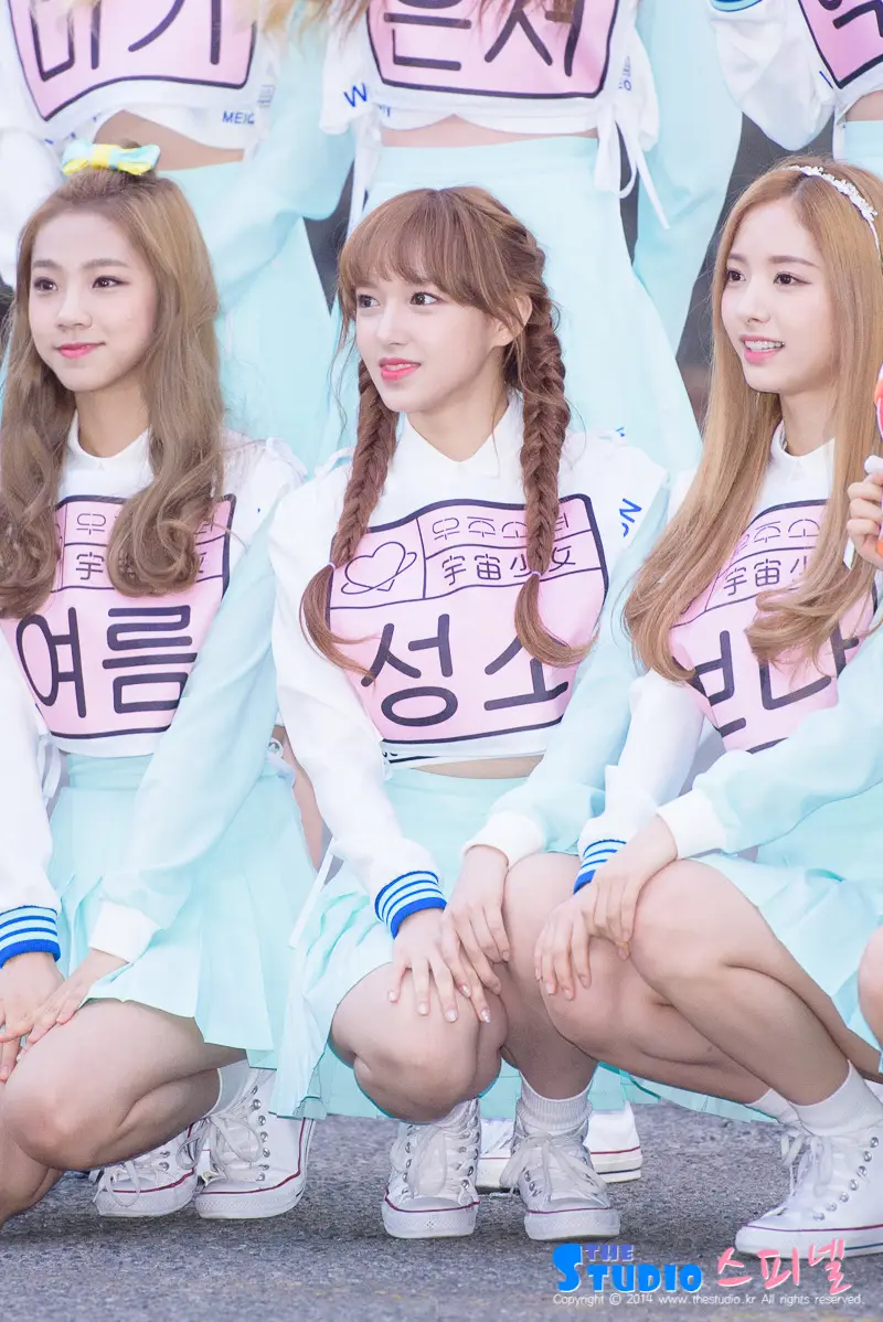 160304 뮤직뱅크 출근길 우주소녀 직찍 by 스피넬