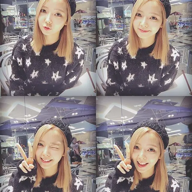 효은(스텔라) 151205 인스타그램 - 모자샀는데 밤톨이되땅 ㅋㅋㅋ