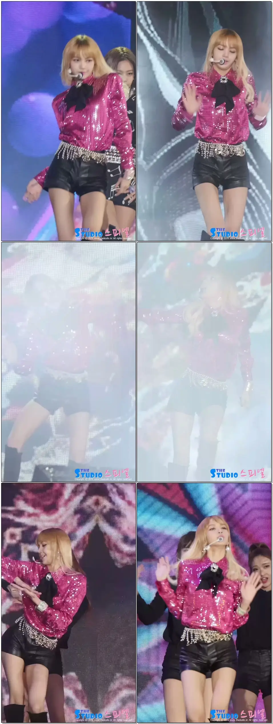 170113 블랙핑크 불장난 리사 직캠 BLACKPINK Lisa fancam - PLAYING WITH FIRE (골든디스크) by Spinel