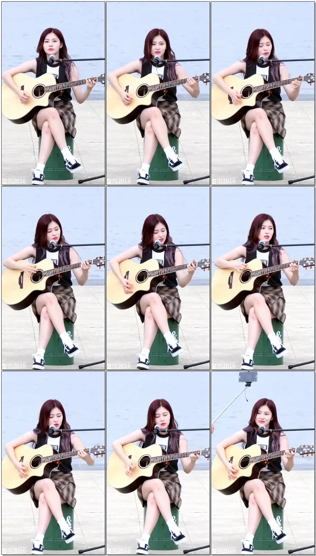 160717 (널기다려) 다이아(DIA) 예빈 BY 철이 - 한강반포 달빛분수무대 게릴라(직캠/fancam)