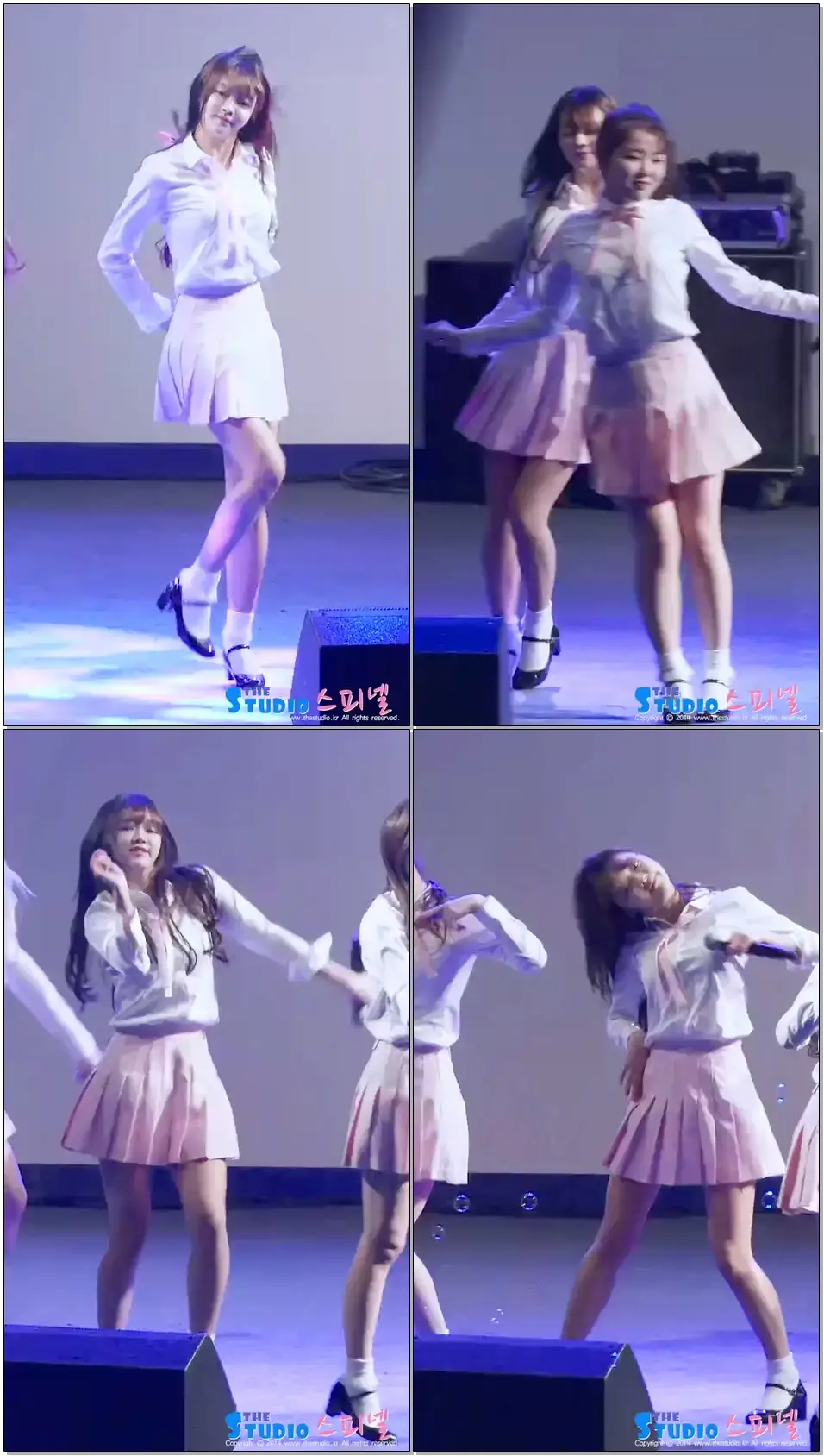 170215 오마이걸 윈디데이 유아 직캠 OH MY GIRL YooA fancam - WINDY DAY (인하공전 OT) by Spinel