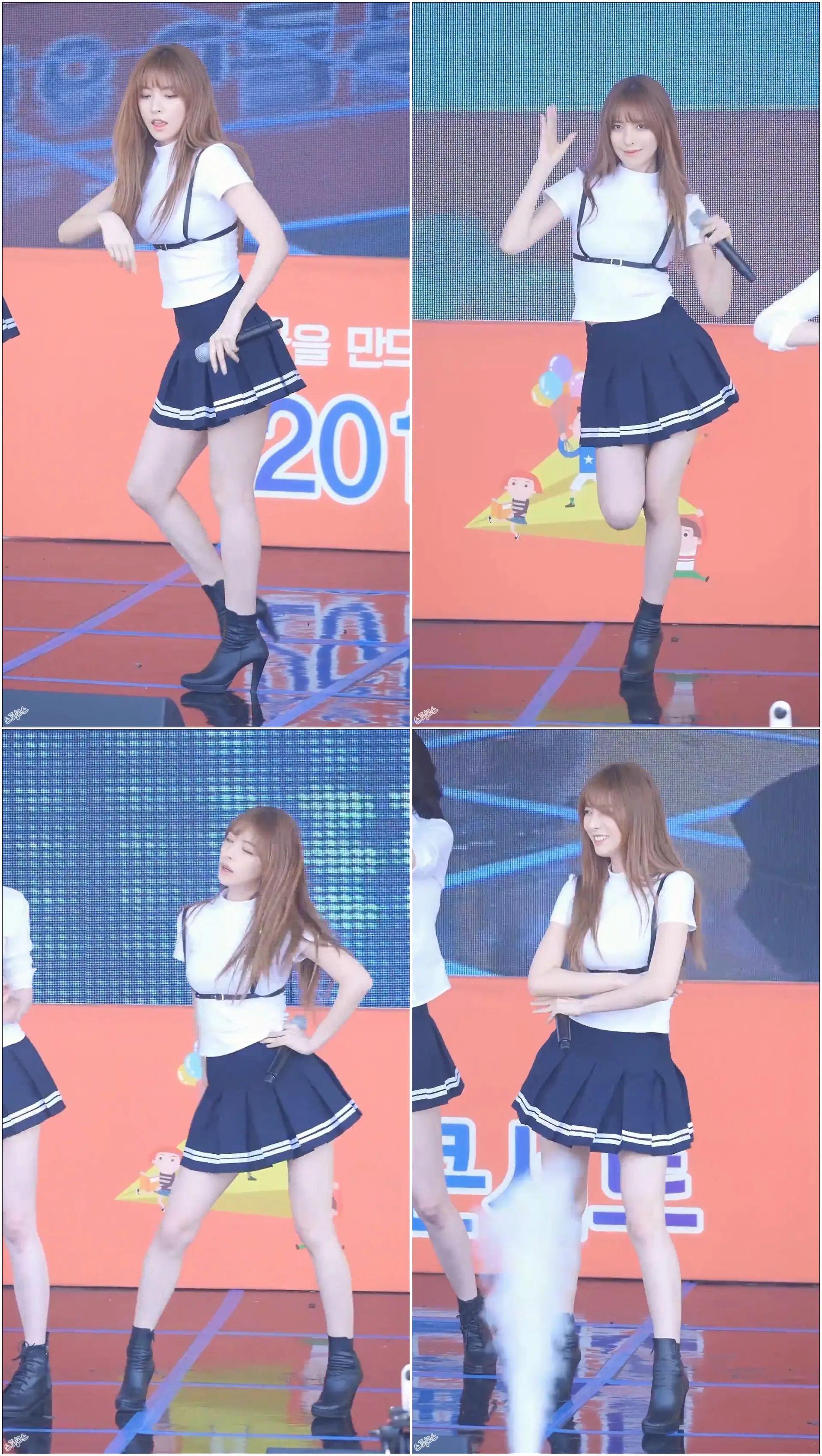 헬로비너스 앨리스 - 난 예술이야, 직캠 60fps (HELLOVENUS ALiCE - I'M ILL, FANCAM) - 2016 U클린 콘서트 @평화광장 160528 - 스핑크스