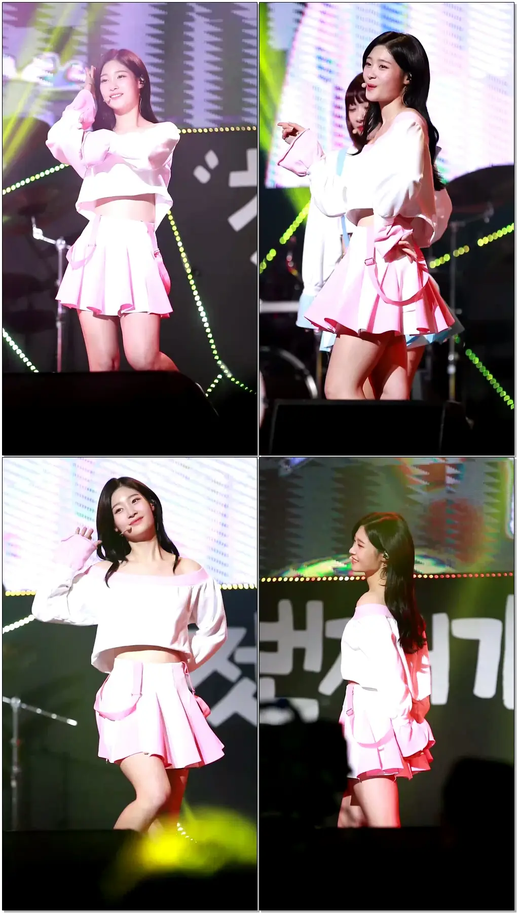 [fancam]20161224 다이아(정채연) - 그길에서 #광나루