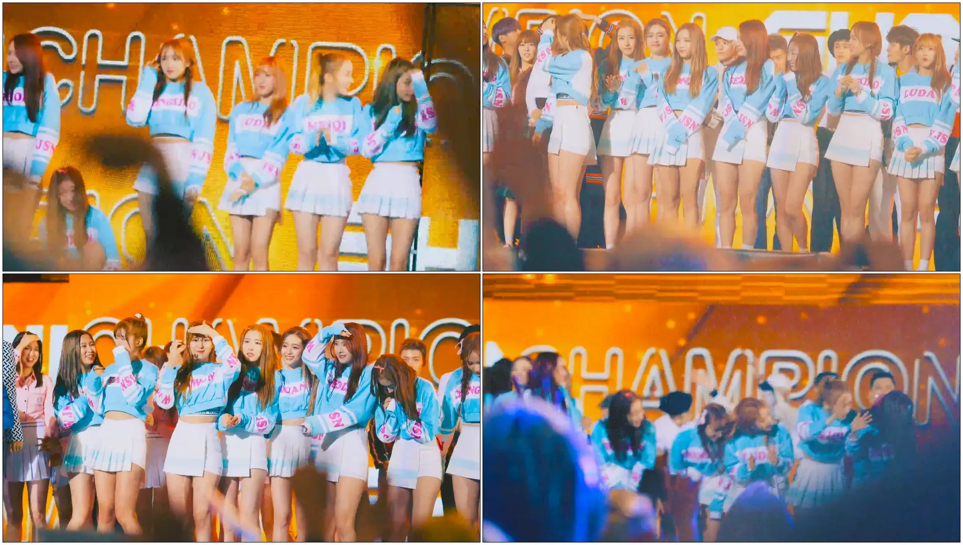 [4k Fancam]160427 우주소녀 @ 울산 분수광장 쇼챔 엔딩